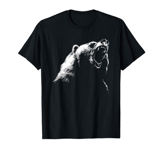 Bear Hike Camp Gift T-Shirt - Streetwear Style for Adults - T-Shirt, Sweatshirt, Hoodie