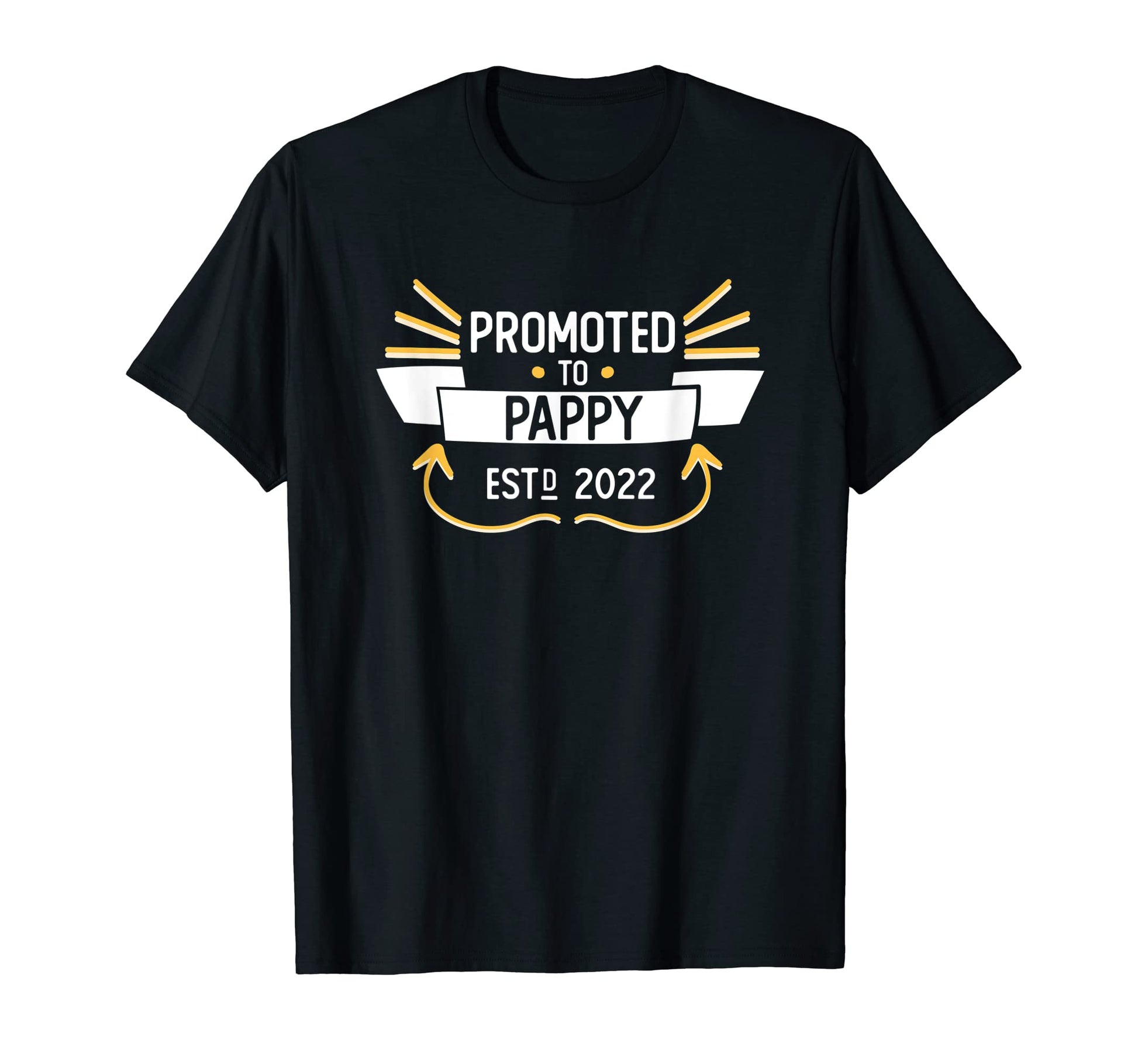 2022 Promoted To Pappy Soon To Be Grandpa T-Shirt - Unique Graphic Unisex - T-Shirt, Sweatshirt, Hoodie