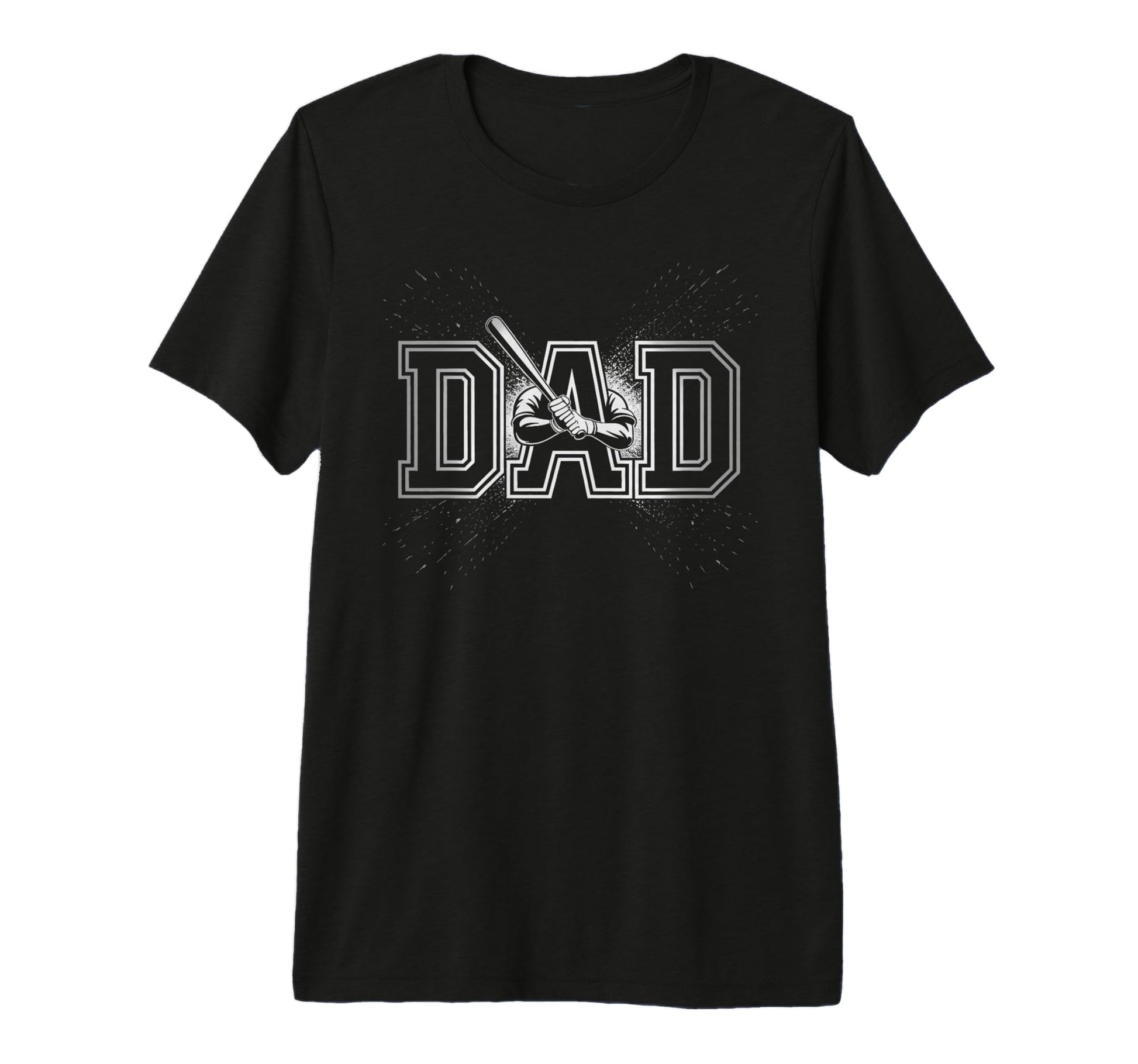 Mens Baseball Dad Awesome Papa T-Shirt - Aesthetic Graphic Men Women - T-Shirt, Sweatshirt, Hoodie