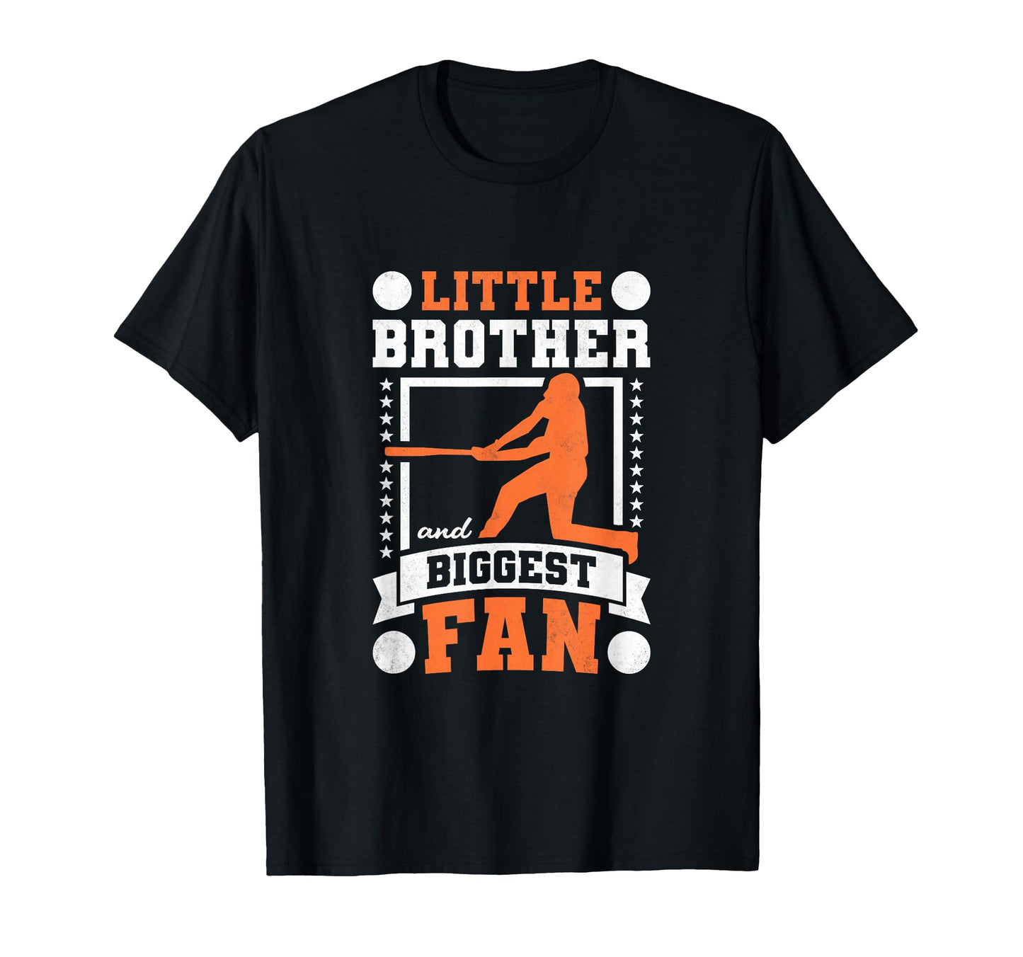 Little Brother And Biggest Fan T-Shirt - Casual Everyday Wear for Adults - T-Shirt, Sweatshirt, Hoodie