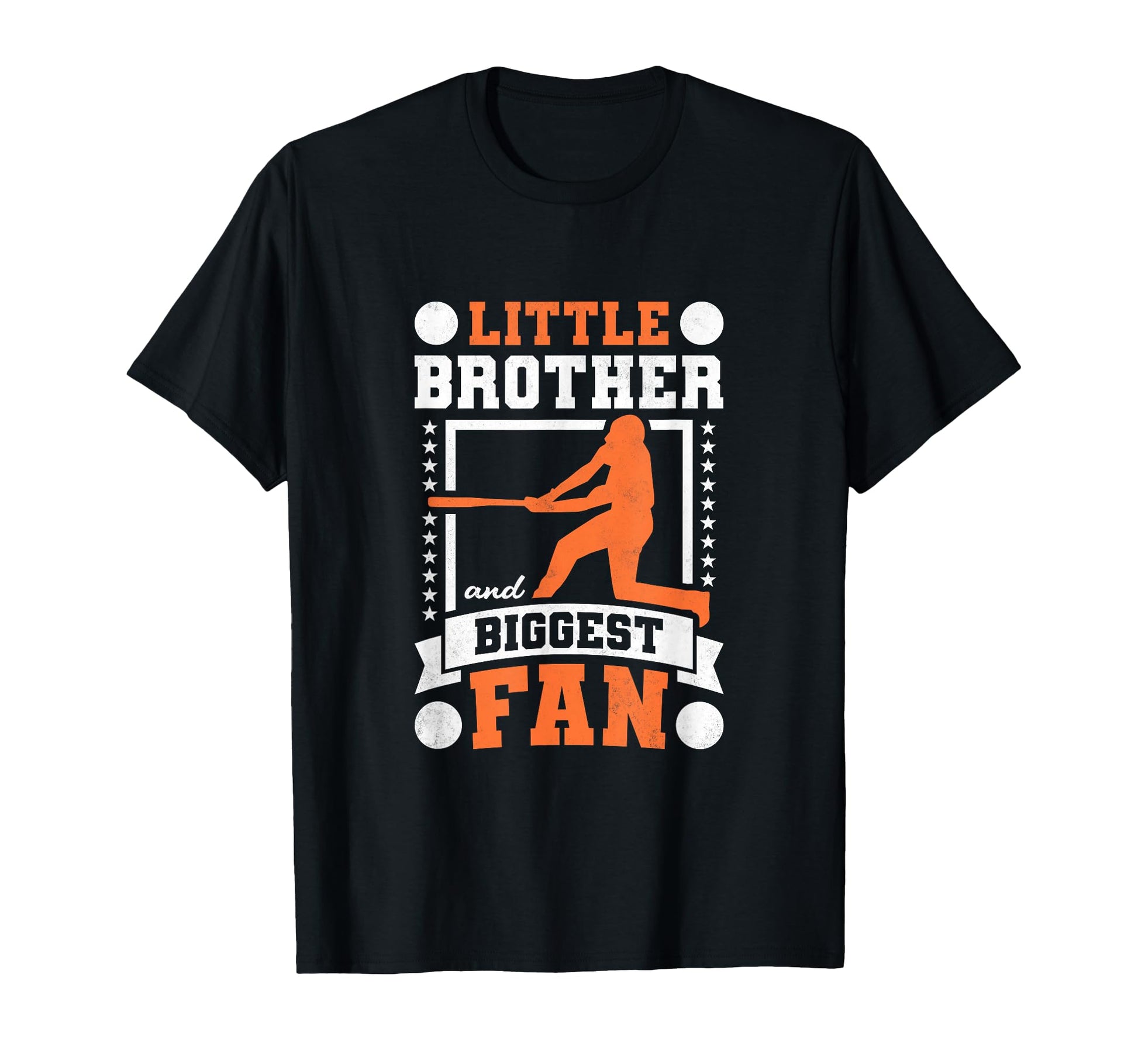 Little Brother And Biggest Fan T-Shirt - Casual Everyday Wear for Adults - T-Shirt, Sweatshirt, Hoodie