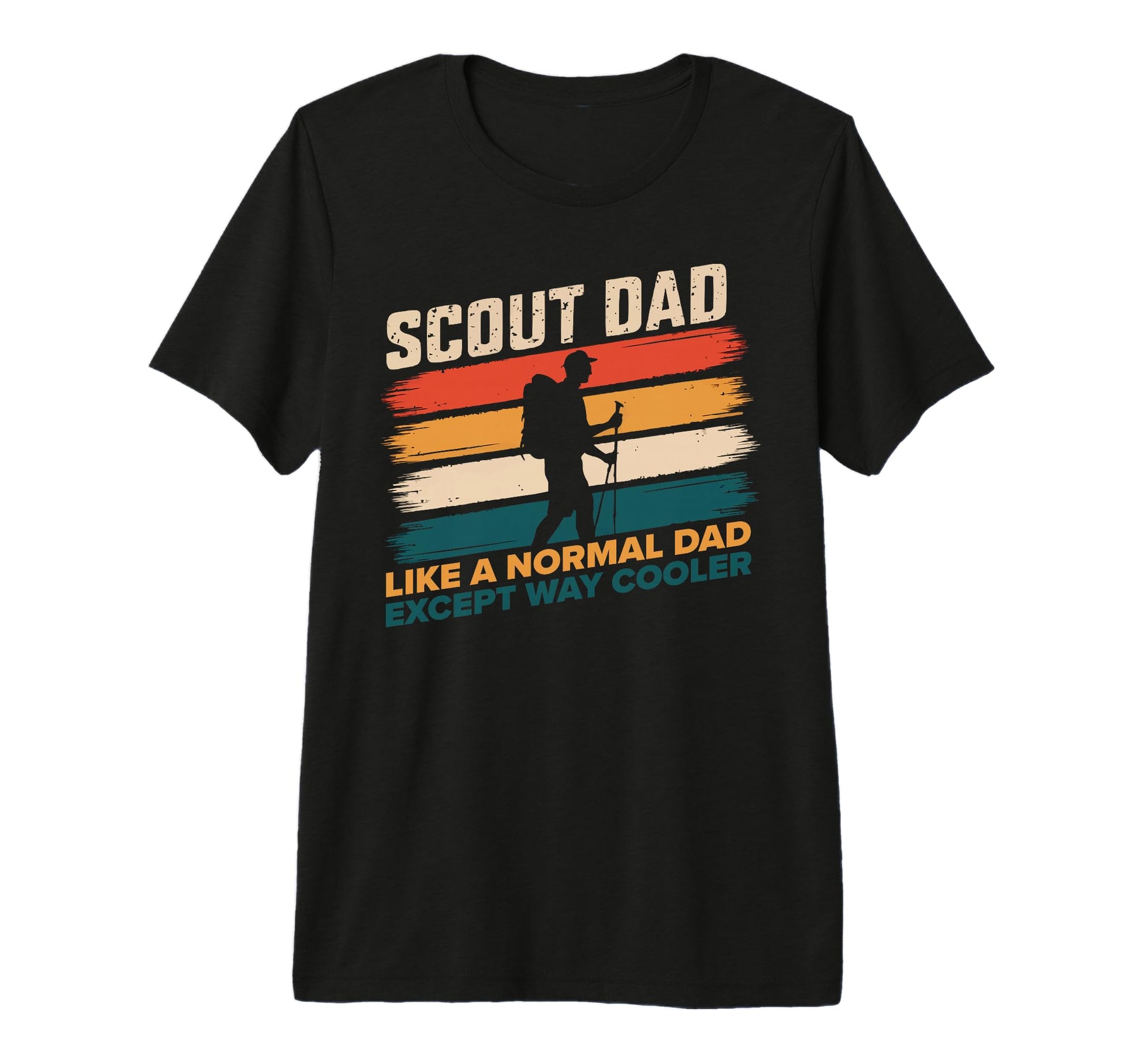Mens Scout Leader Dad Scouting Campfire T-Shirt - Graphic Print for Adults - T-Shirt, Sweatshirt, Hoodie