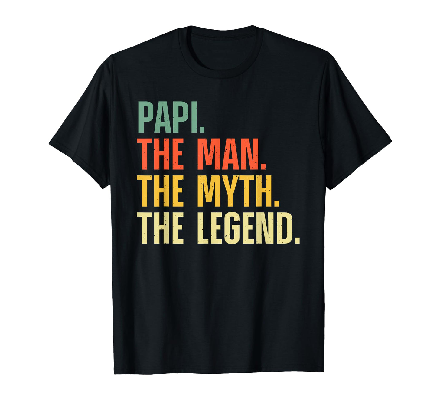 Papi Grandpa Grandfather From T-Shirt - Casual Everyday Wear for Adults - T-Shirt, Sweatshirt, Hoodie