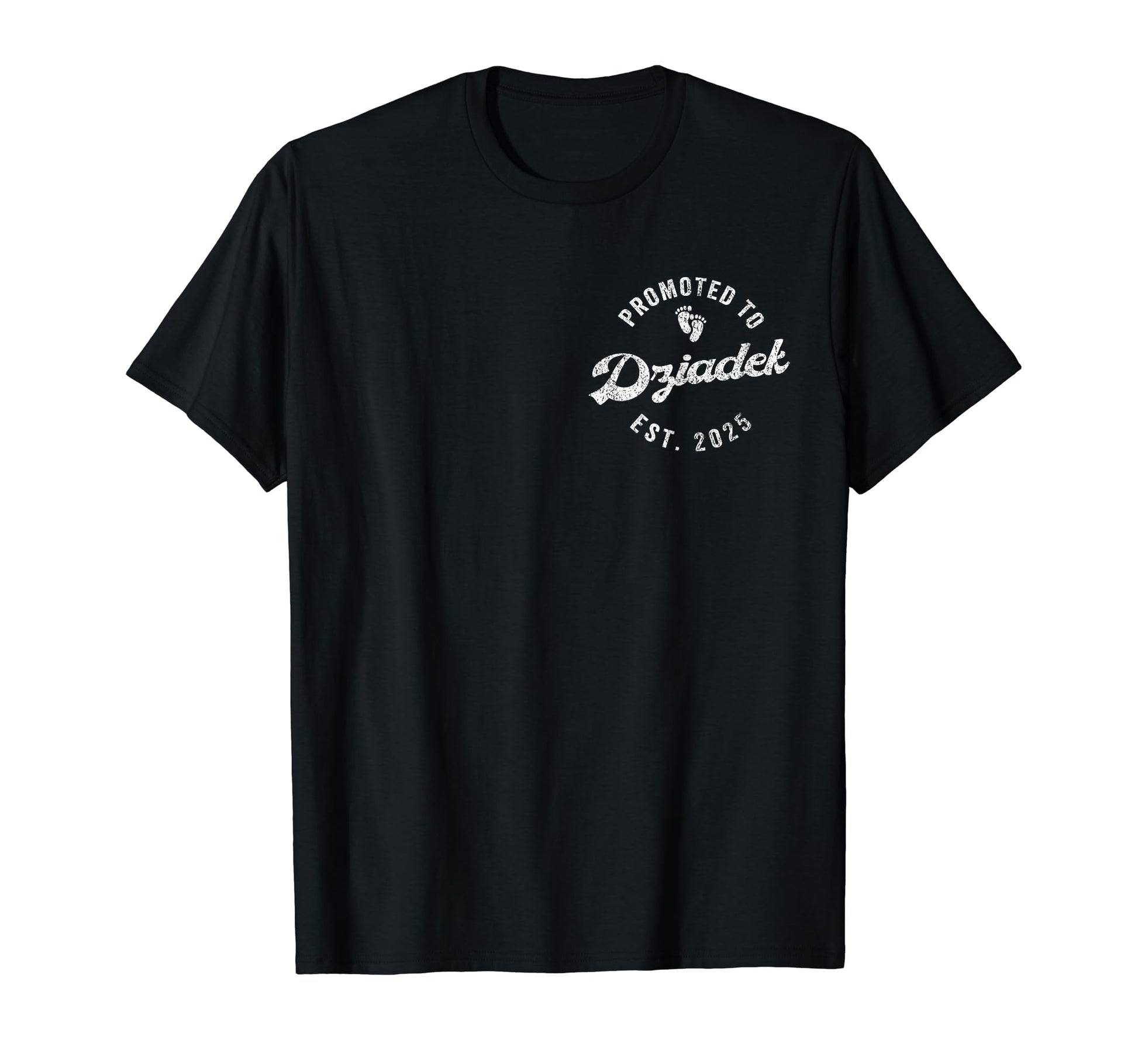 Promoted To Dziadek Est 2025 Polish T-Shirt - Novelty Apparel Unisex - T-Shirt, Sweatshirt, Hoodie