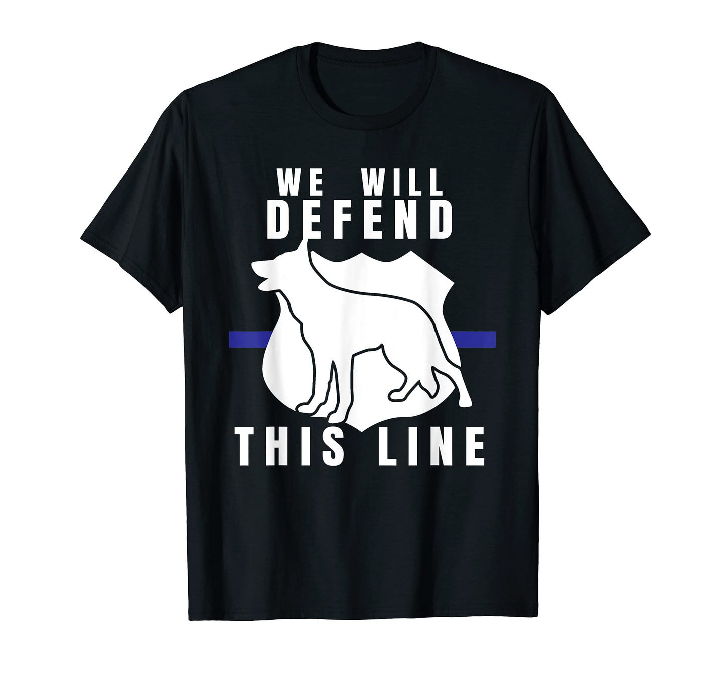German Shepherd Police Dog Lover T-Shirt - Casual Everyday Wear for Adults - T-Shirt, Sweatshirt, Hoodie