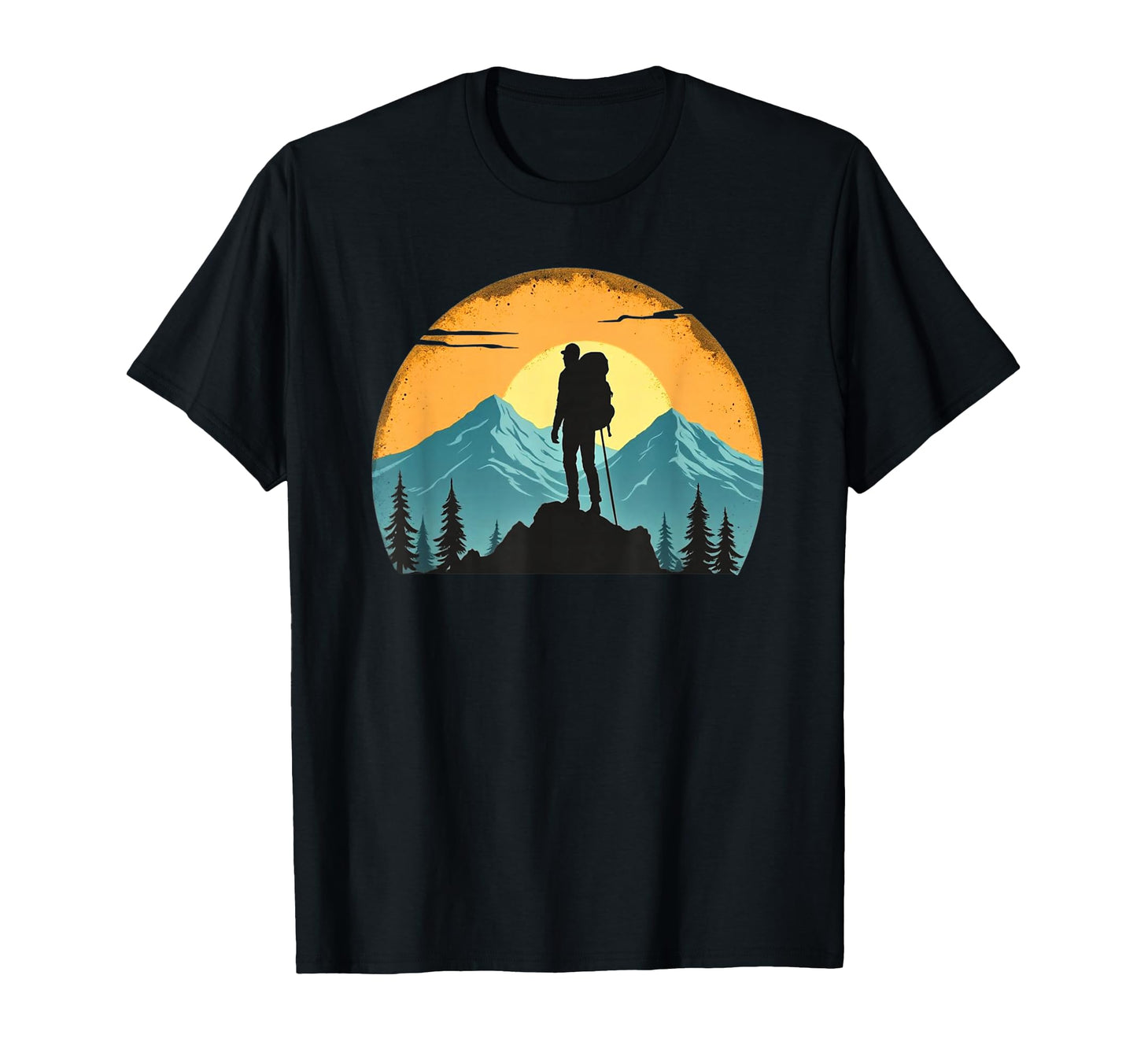 Adventure Nature Camping Mountain Hiking T-Shirt - Unique Graphic Unisex - T-Shirt, Sweatshirt, Hoodie