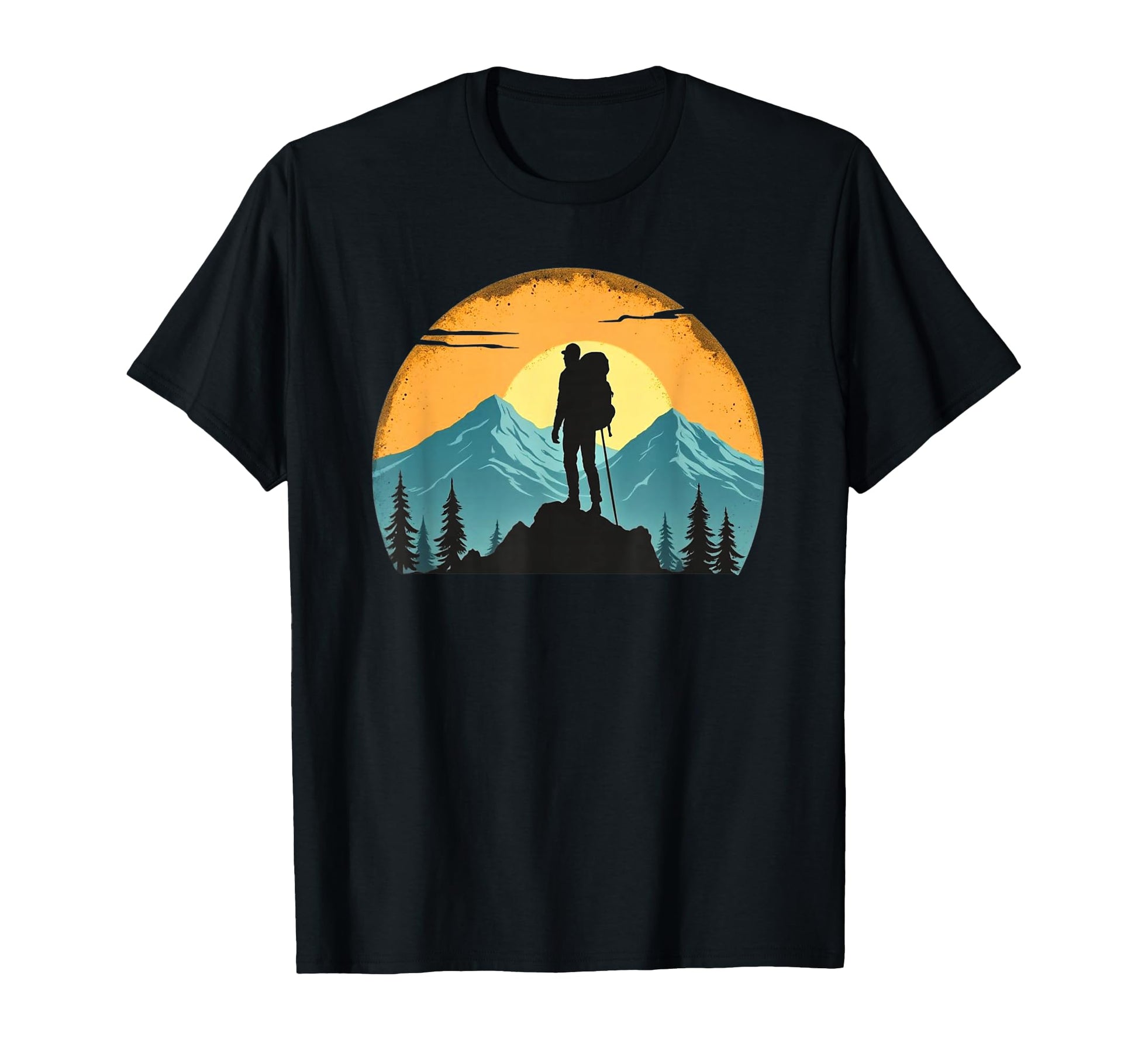 Adventure Nature Camping Mountain Hiking T-Shirt - Unique Graphic Unisex - T-Shirt, Sweatshirt, Hoodie