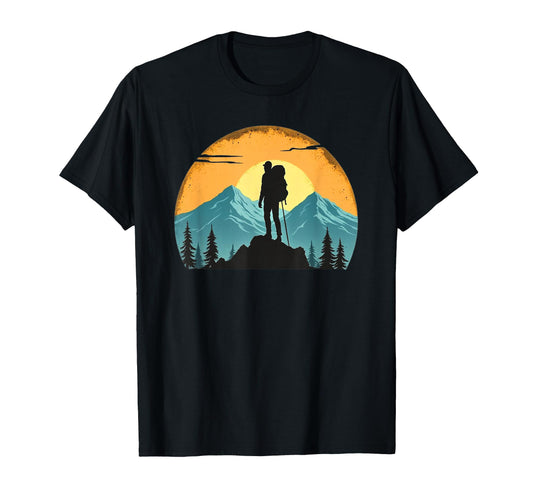 Adventure Nature Camping Mountain Hiking T-Shirt - Unique Graphic Unisex - T-Shirt, Sweatshirt, Hoodie