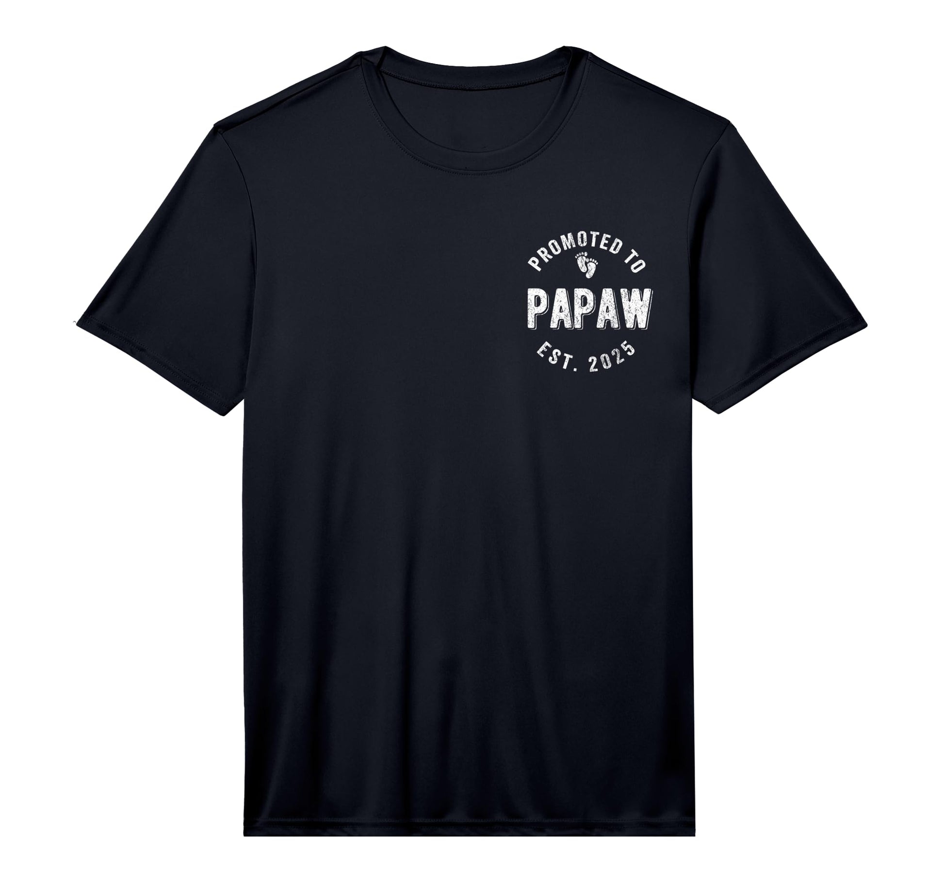Mens Promoted To Papaw Est 2025 First T-Shirt - Custom Art Print Unisex - T-Shirt, Sweatshirt, Hoodie