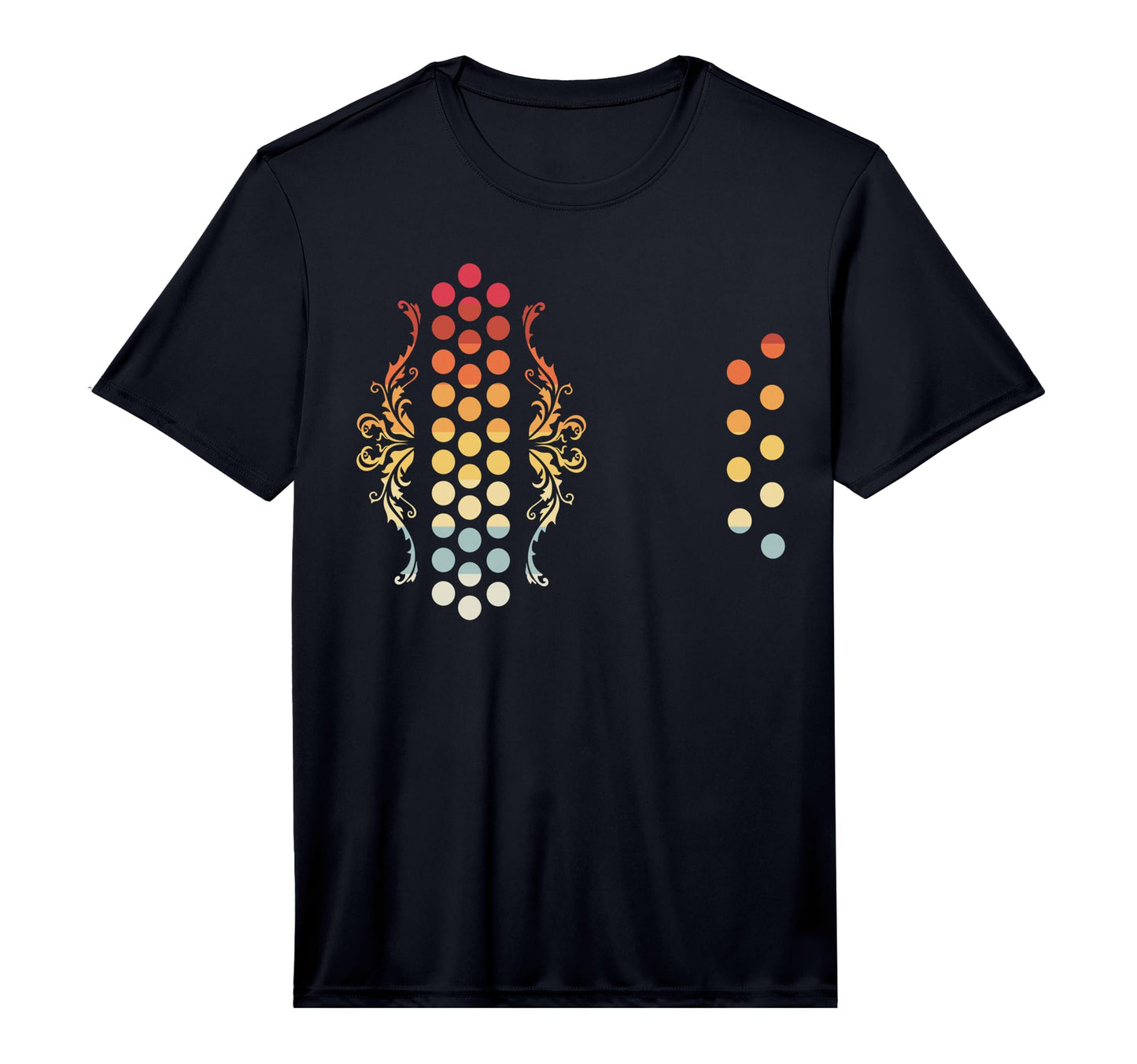 Mens Air Accordion Player Choir T-Shirt - Minimalist Print for Adults - T-Shirt, Sweatshirt, Hoodie
