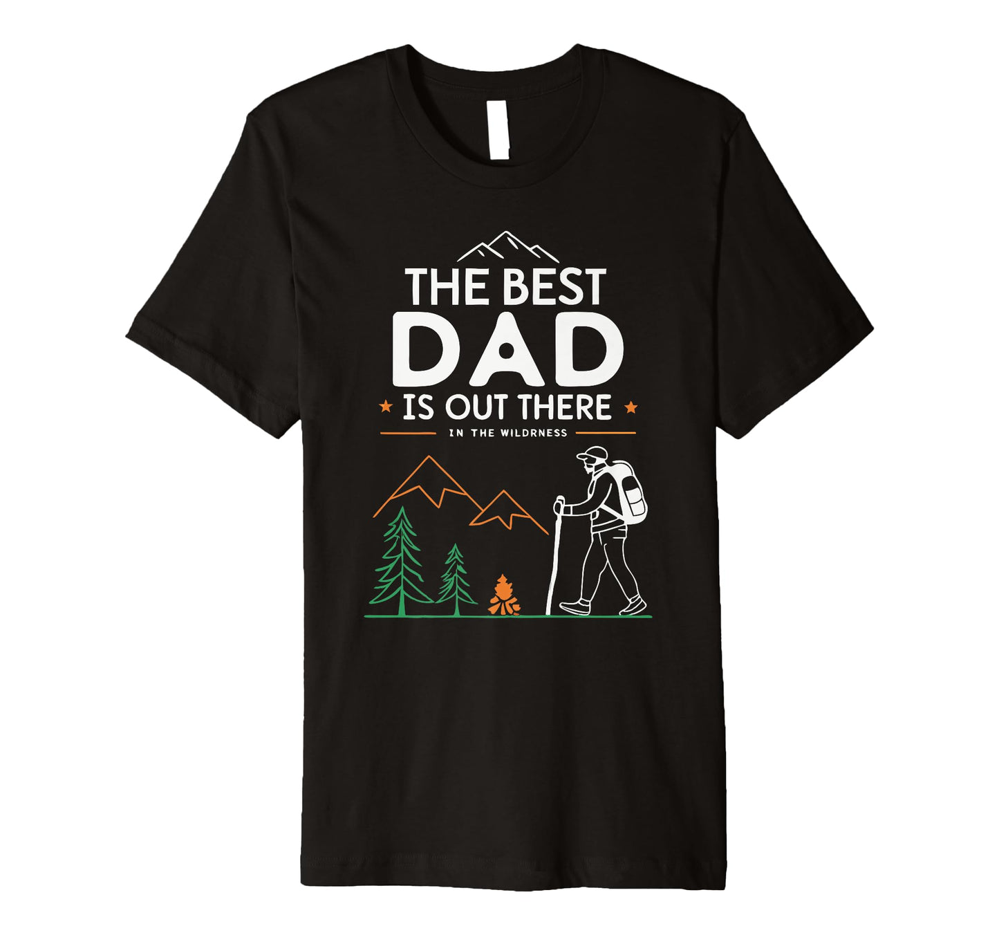 Best Dad Modern Fathers Day T-Shirt - Aesthetic Graphic for Adults - T-Shirt, Sweatshirt, Hoodie