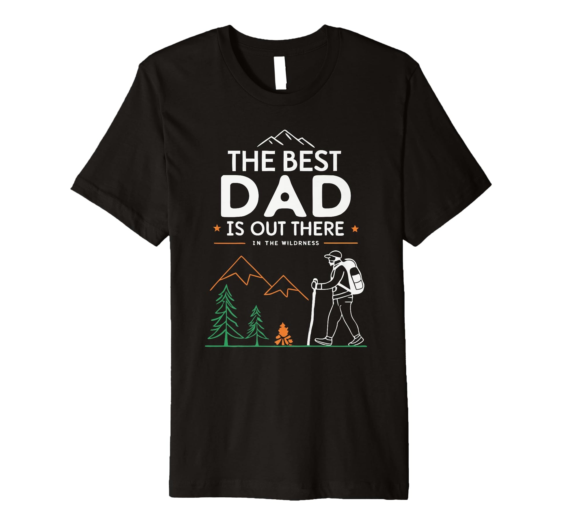 Best Dad Modern Fathers Day T-Shirt - Aesthetic Graphic for Adults - T-Shirt, Sweatshirt, Hoodie