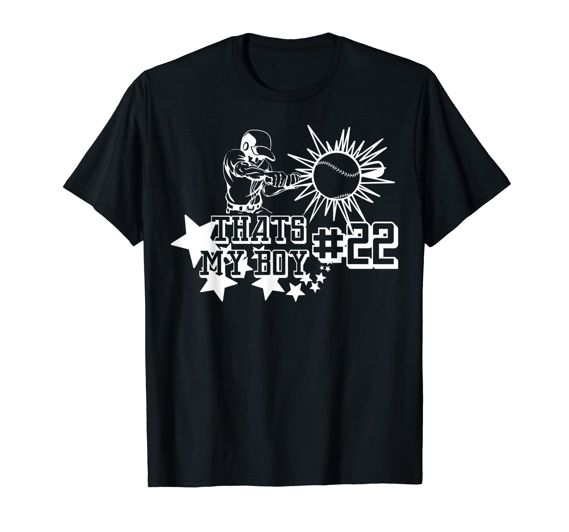 22 Thats My Baseball Number T-Shirt - Fun Novelty Design for Adults - T-Shirt, Sweatshirt, Hoodie