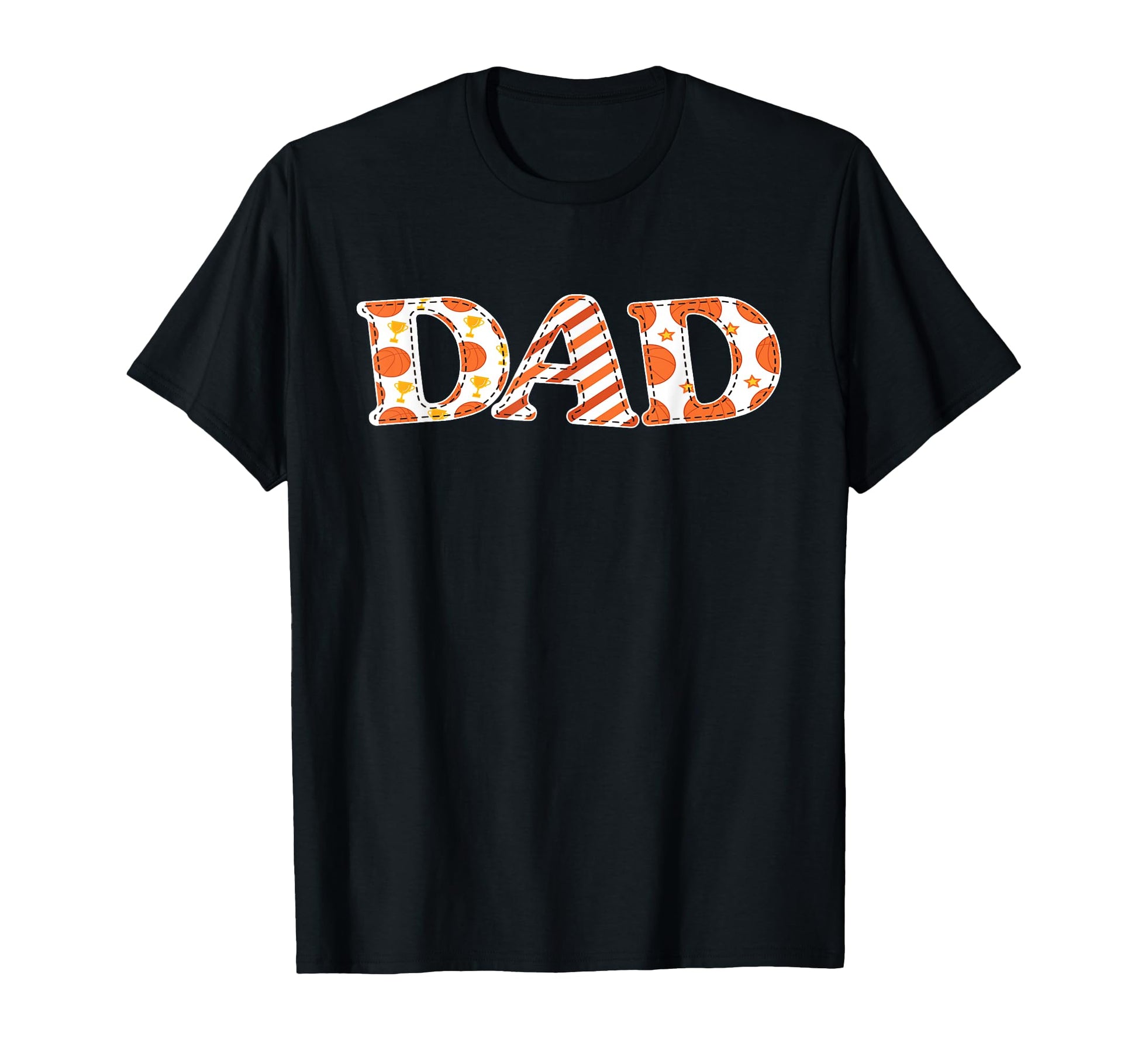 Basketball Daddy Dad Costume T-Shirt - Minimalist Print for Adults - T-Shirt, Sweatshirt, Hoodie