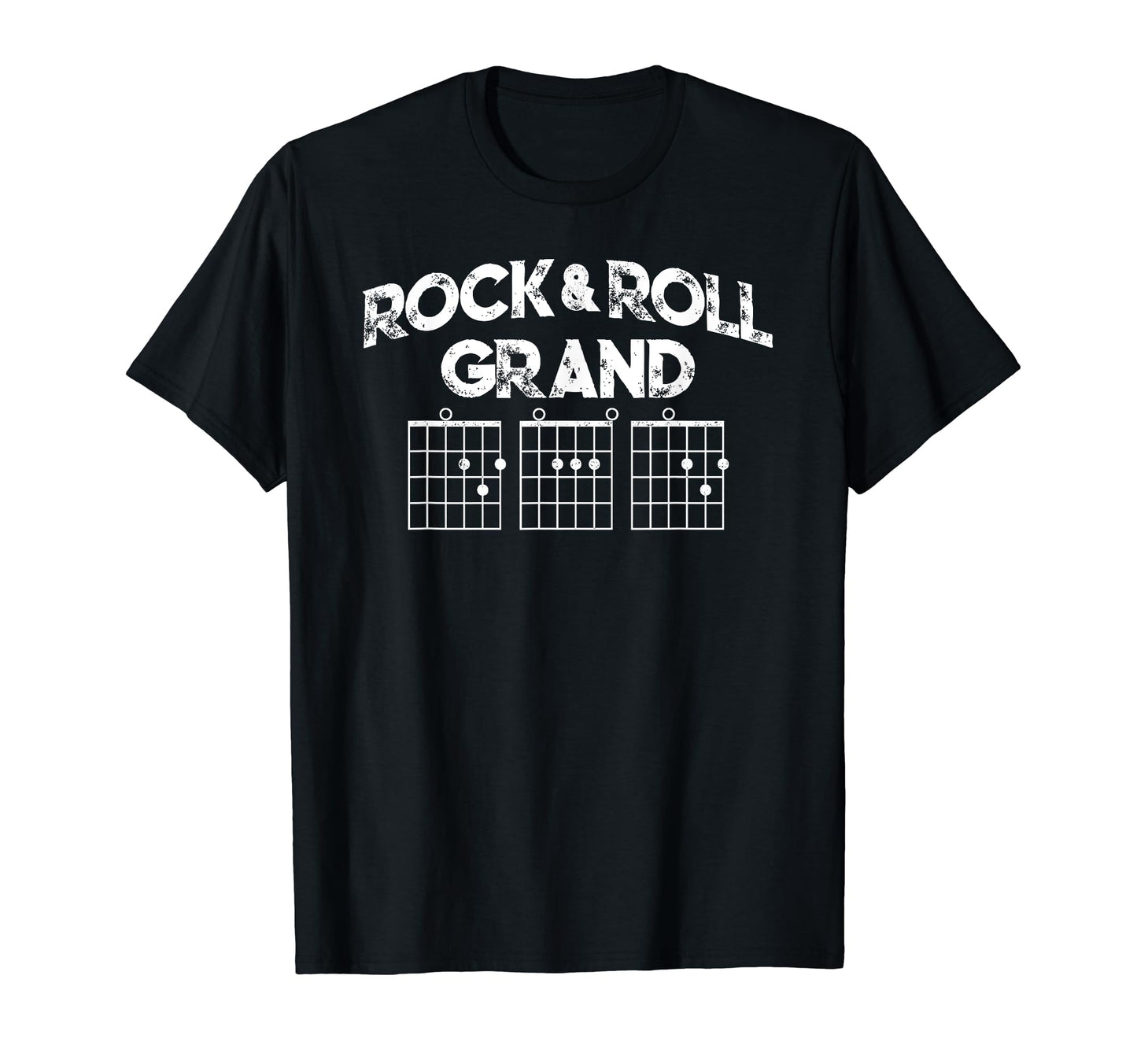 Rock Roll Grand Dad Guitar Chords T-Shirt - Streetwear Style for Adults - T-Shirt, Sweatshirt, Hoodie