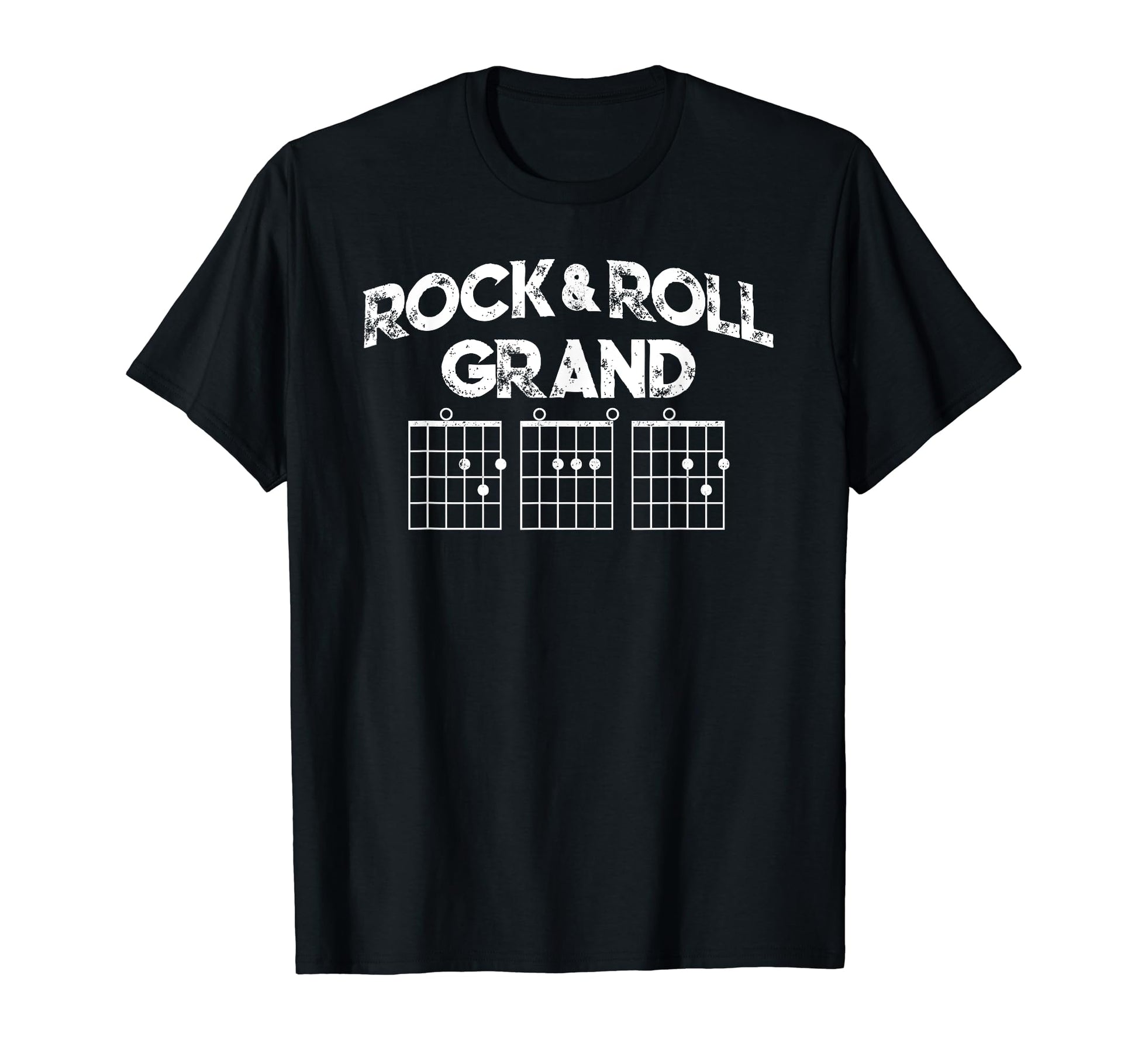 Rock Roll Grand Dad Guitar Chords T-Shirt - Streetwear Style for Adults - T-Shirt, Sweatshirt, Hoodie