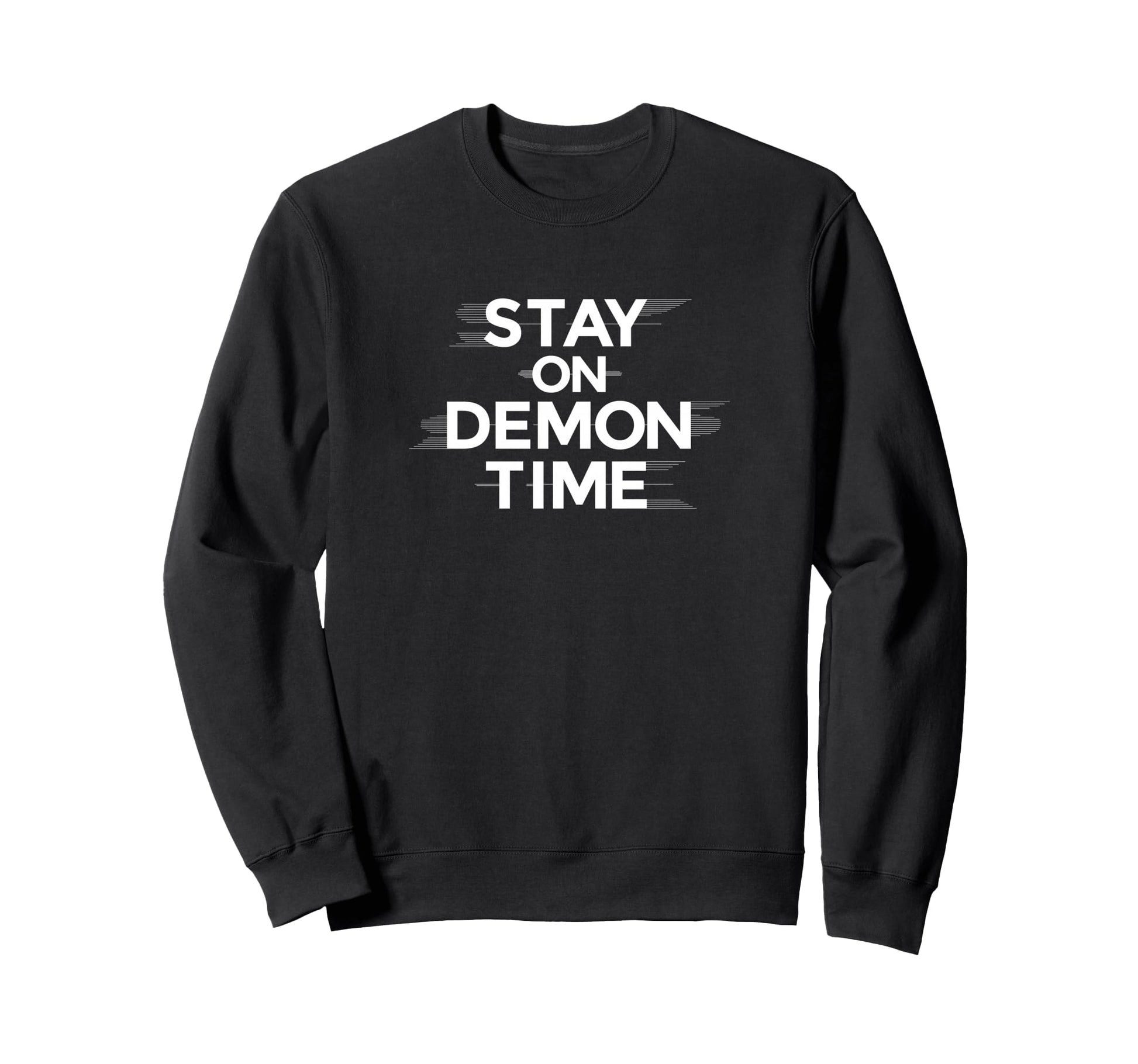 Stay Demon Time Hip Hop K Pop Pop Sweatshirt - Graphic Print Unisex - T-Shirt, Sweatshirt, Hoodie