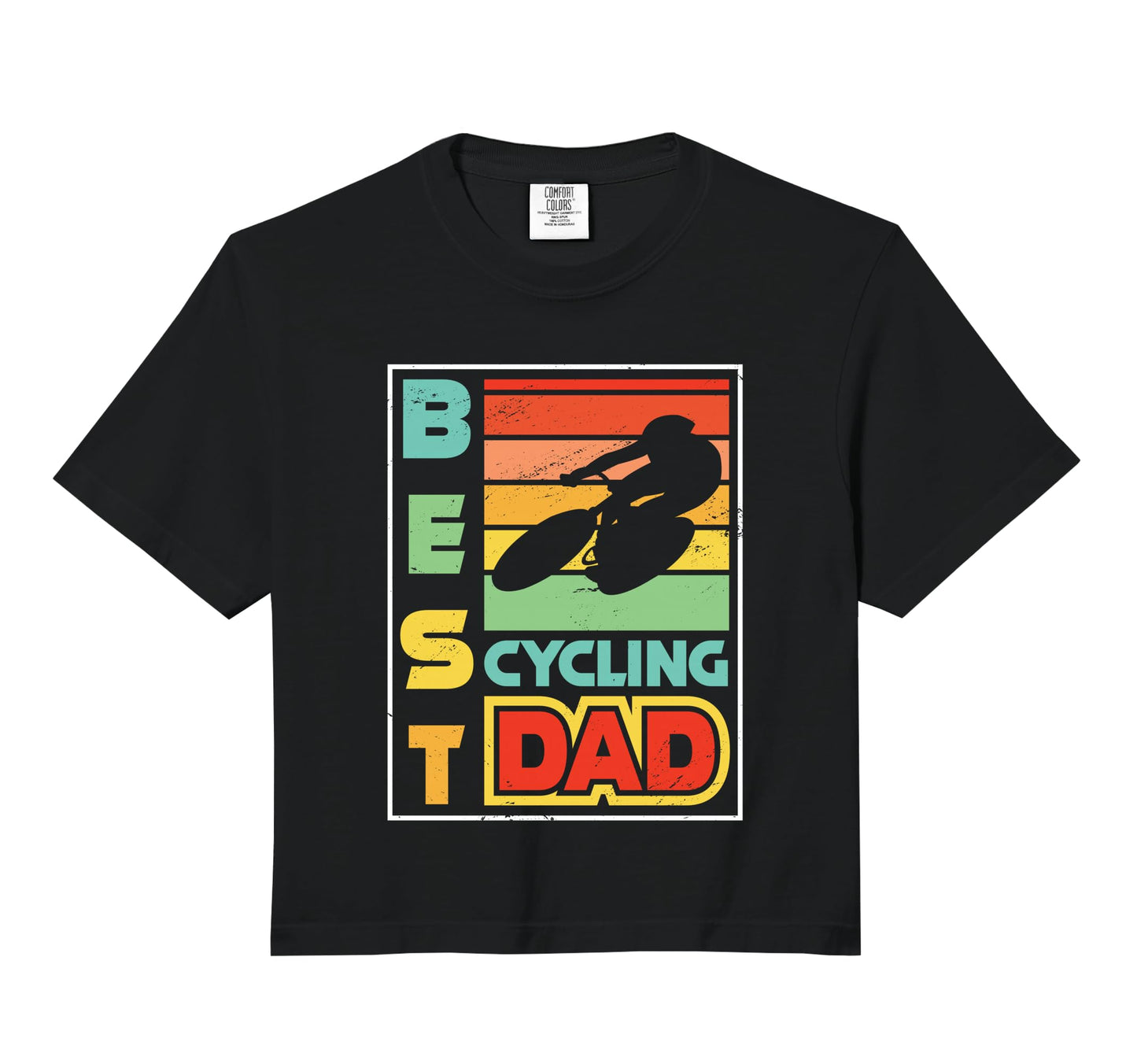 Best Cyling Dad Bicycle Cycling Racing T-Shirt - Unique Graphic for Adults - T-Shirt, Sweatshirt, Hoodie