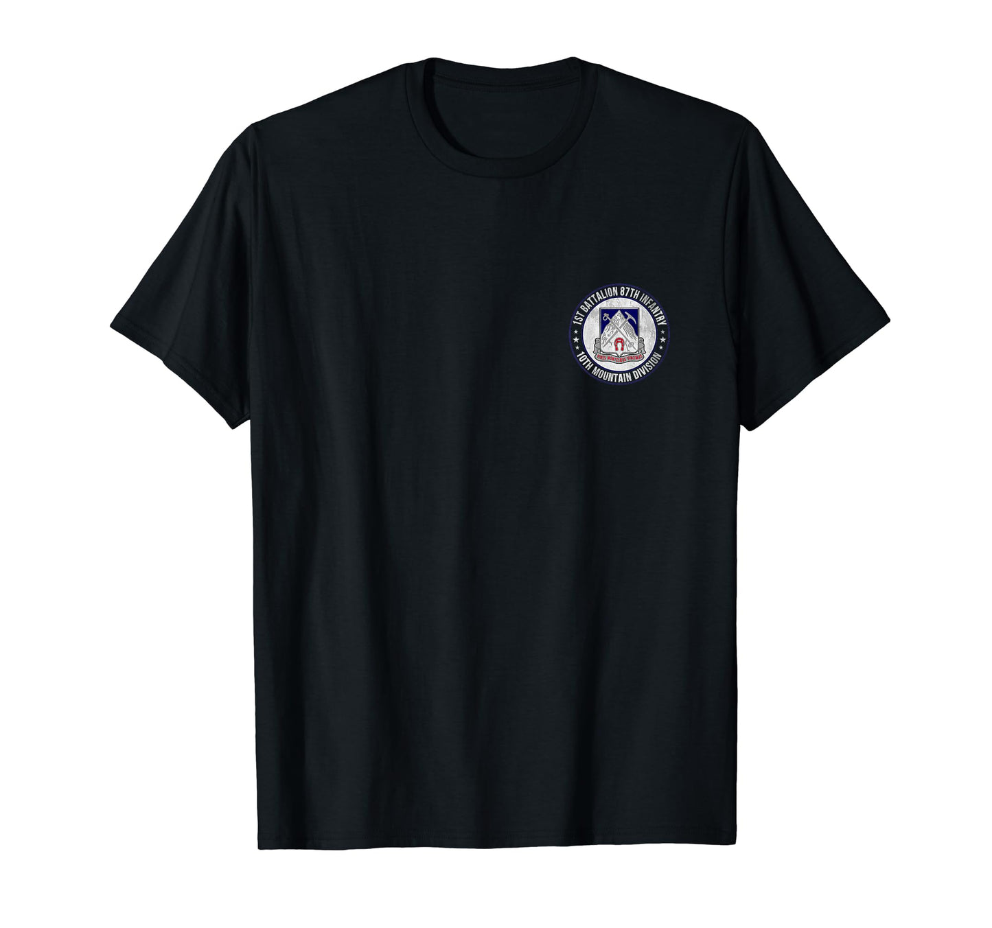 1St Battalion 87Th Infantry 10Th T-Shirt - Custom Art Print for Adults - T-Shirt, Sweatshirt, Hoodie