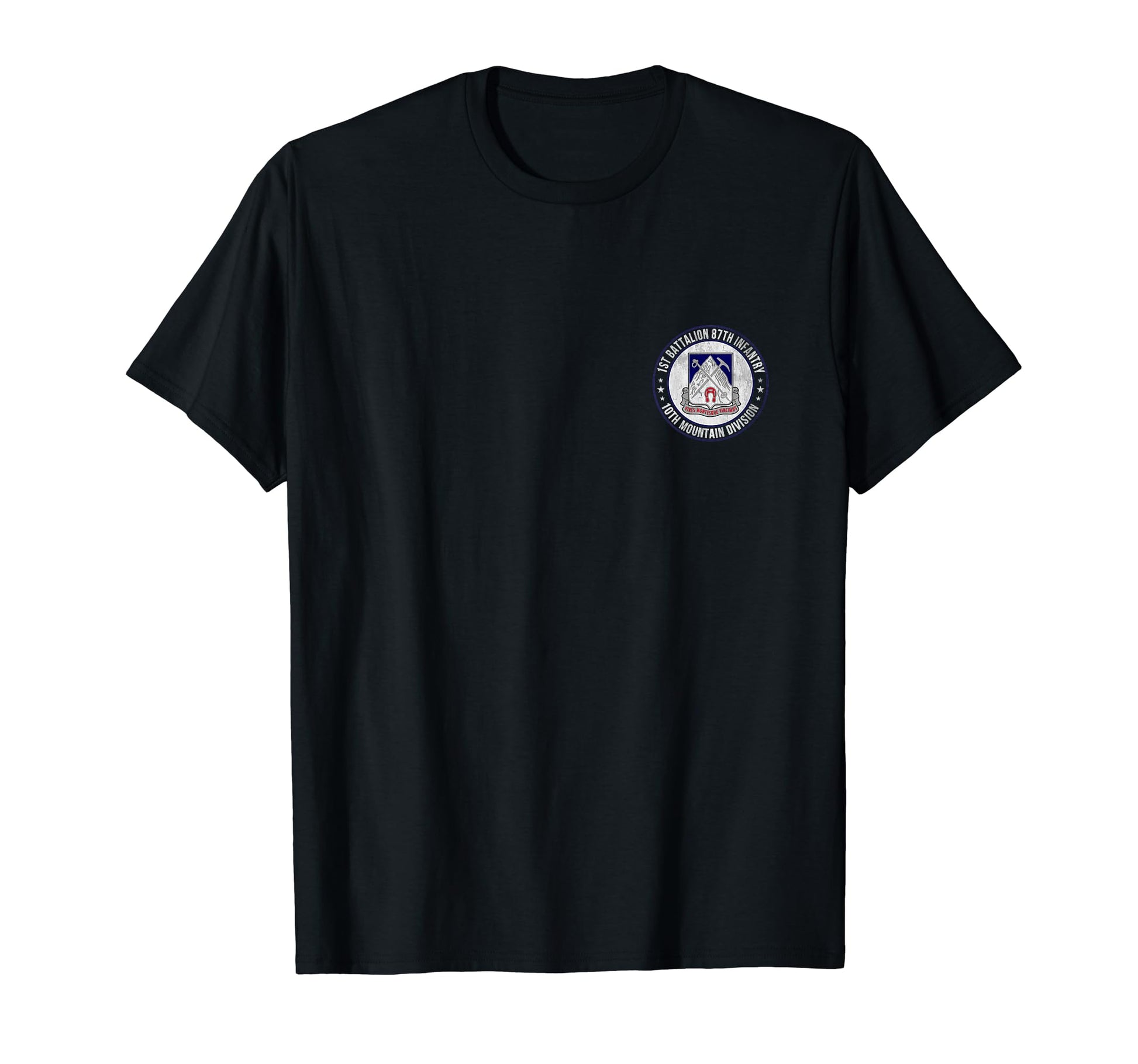 1St Battalion 87Th Infantry 10Th T-Shirt - Custom Art Print for Adults - T-Shirt, Sweatshirt, Hoodie