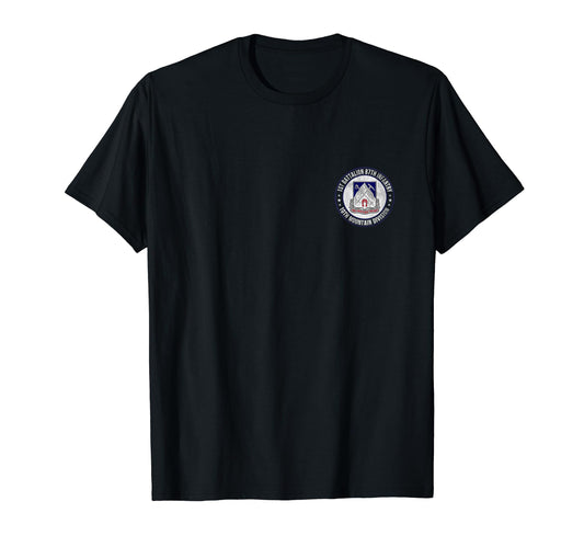 1St Battalion 87Th Infantry 10Th T-Shirt - Custom Art Print for Adults - T-Shirt, Sweatshirt, Hoodie