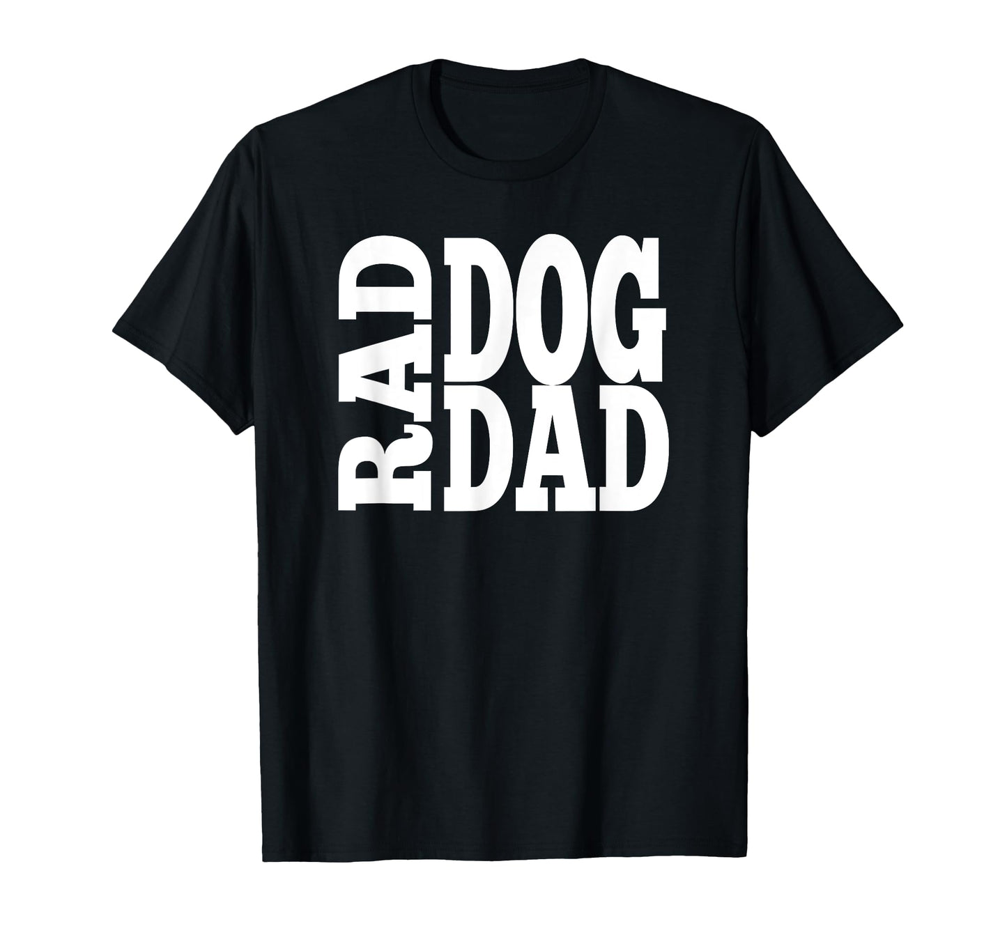 Rad Dog Dad T-Shirt - Custom Art Print for Adults - T-Shirt, Sweatshirt, Hoodie