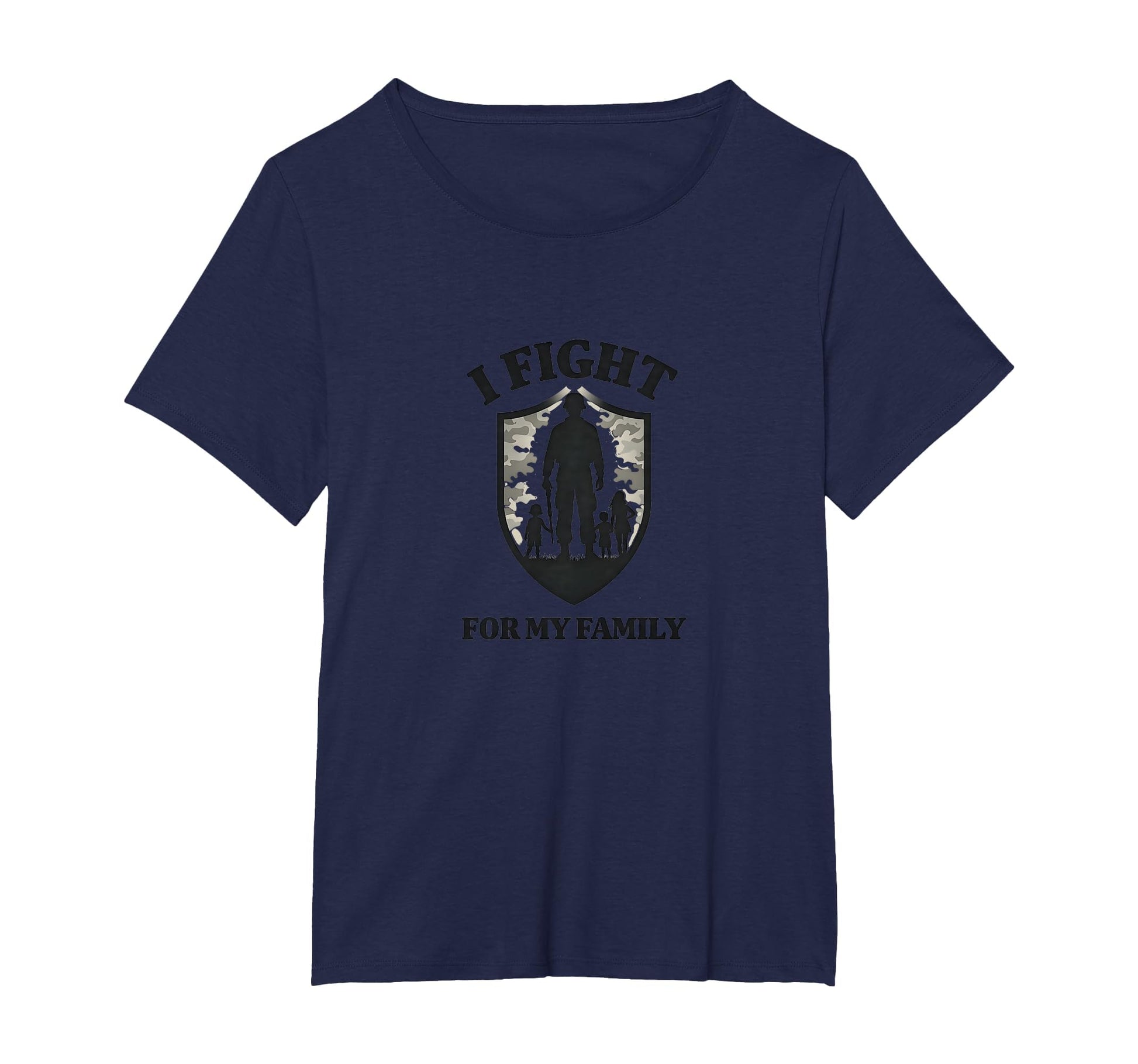 Army Dads I Fight My Family Military T-Shirt - Fun Novelty Design Unisex - T-Shirt, Sweatshirt, Hoodie