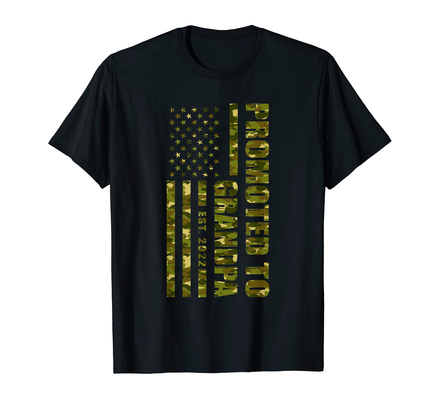 Patriotic Us American Flag Promoted To T-Shirt - Custom Art Print Unisex - T-Shirt, Sweatshirt, Hoodie