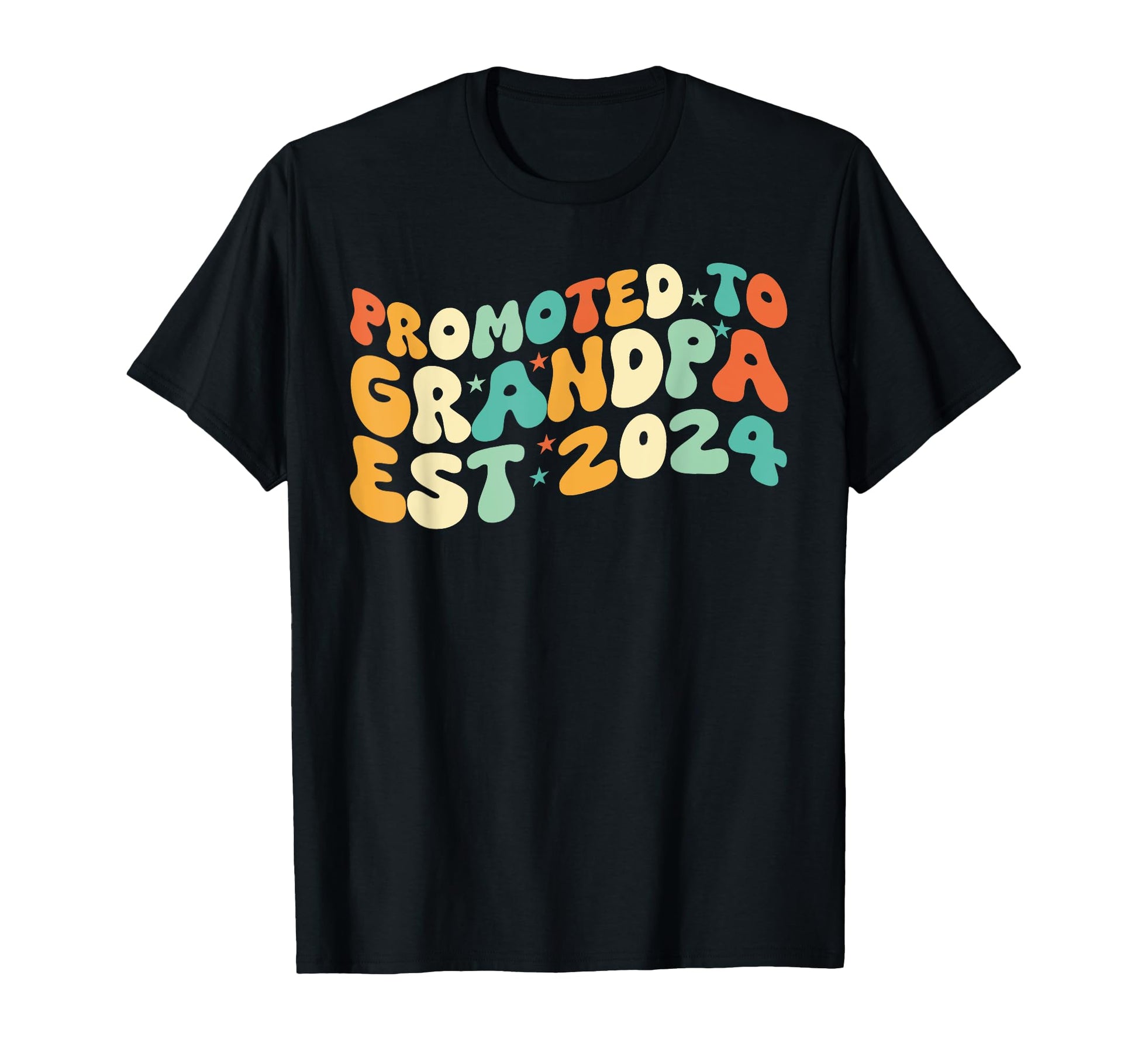 Promoted To Grandpa Est 2024 Grandad T-Shirt - Trendy Graphic Unisex - T-Shirt, Sweatshirt, Hoodie