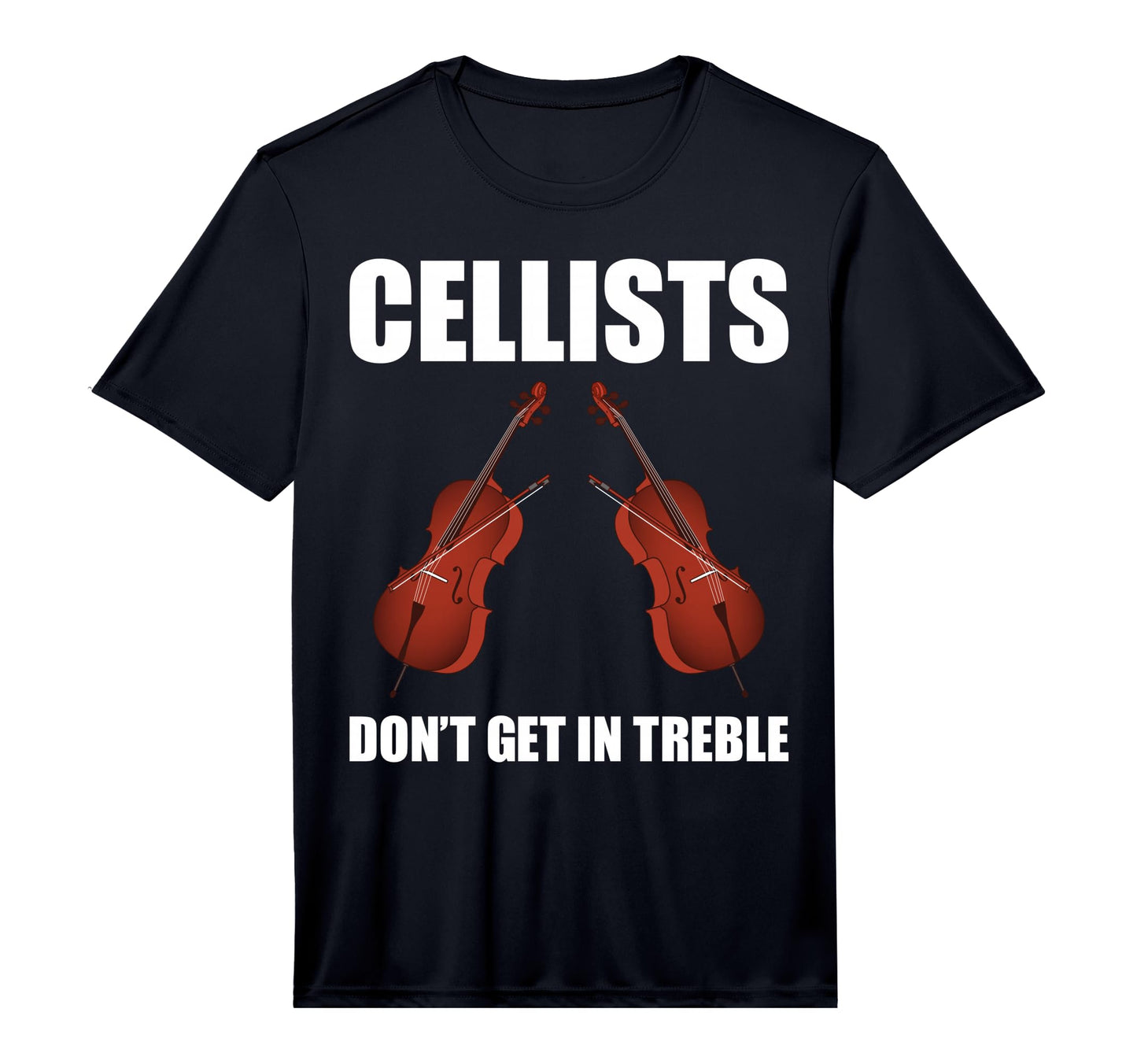 Funny Cello Music Lover Musician T-Shirt - Casual Everyday Wear for Adults - T-Shirt, Sweatshirt, Hoodie