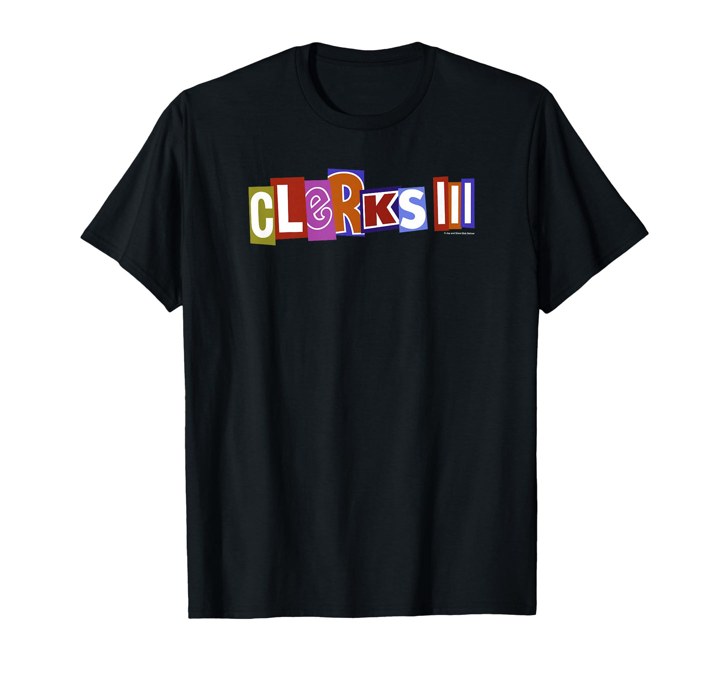 Clerks Iii Color Pop Logo Movie T-Shirt - Novelty Apparel Unisex - T-Shirt, Sweatshirt, Hoodie