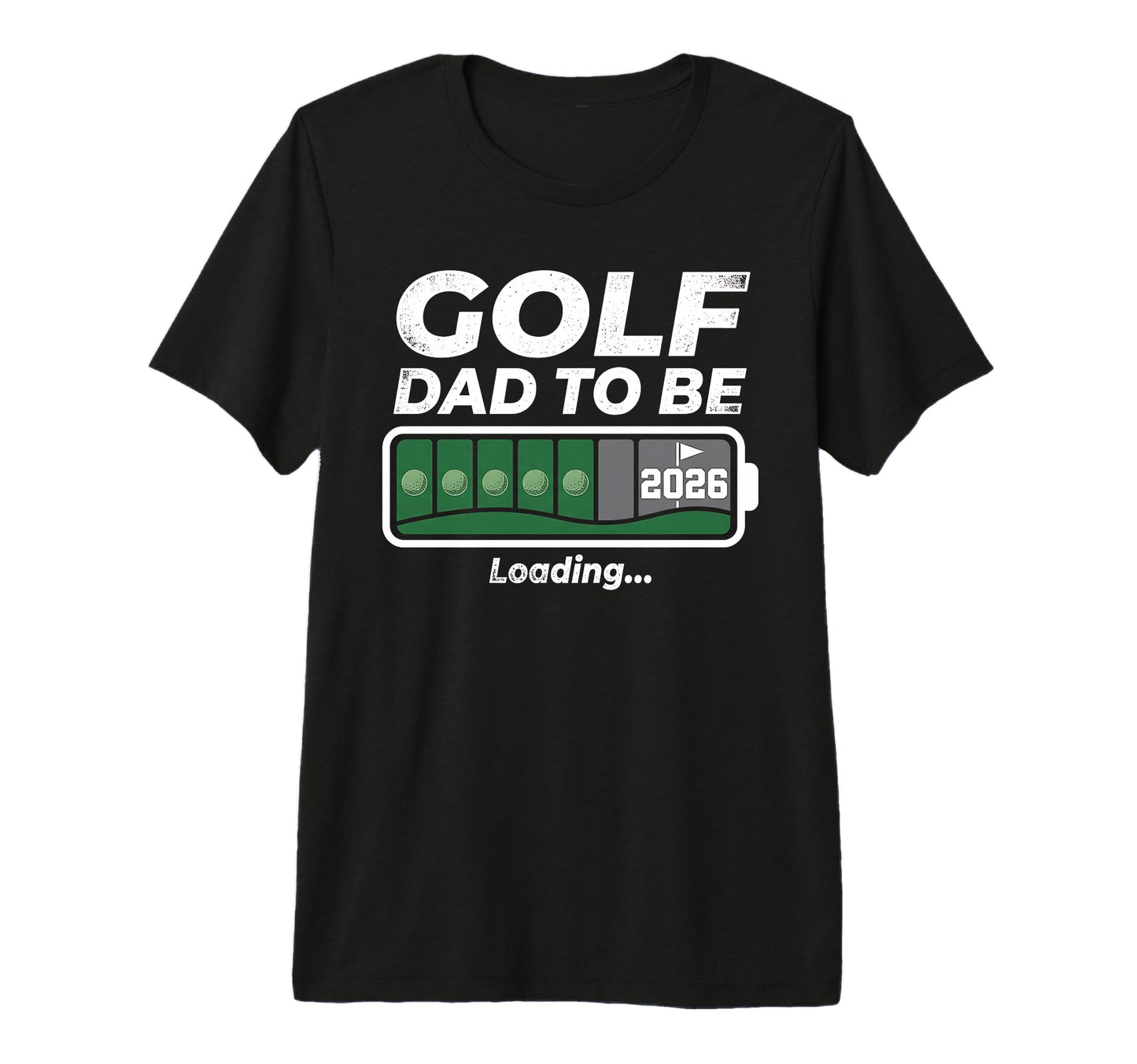 Golf Dad To Be Funny Golfing Golfer Dad T-Shirt - Graphic Print Unisex - T-Shirt, Sweatshirt, Hoodie