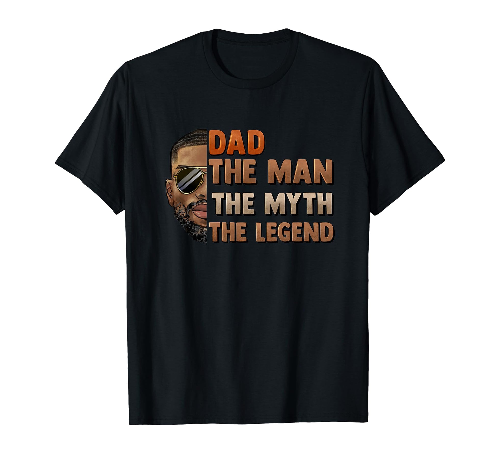Dad Myth Legend Sunglasses Father T-Shirt - Minimalist Print Men Women - T-Shirt, Sweatshirt, Hoodie