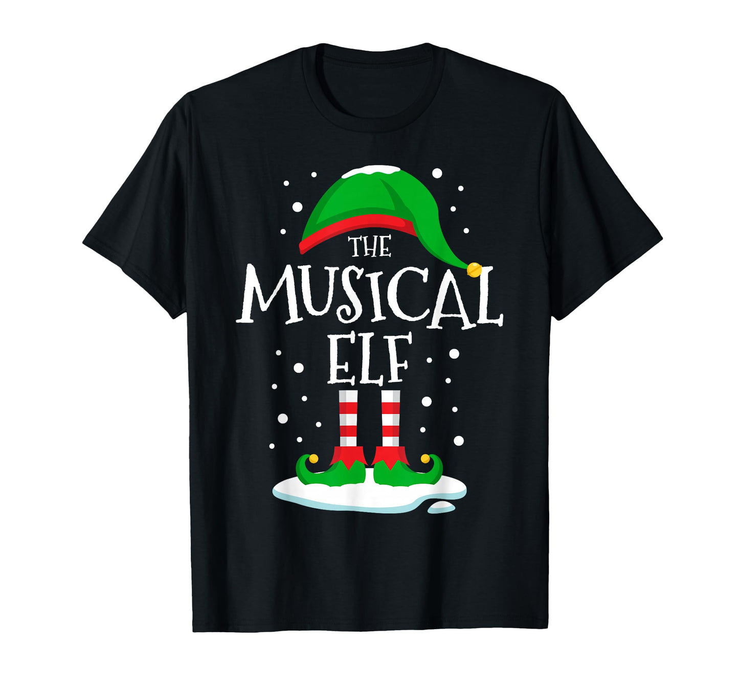 Musical Elf Family Matching Musician T-Shirt - Minimalist Print Unisex - T-Shirt, Sweatshirt, Hoodie