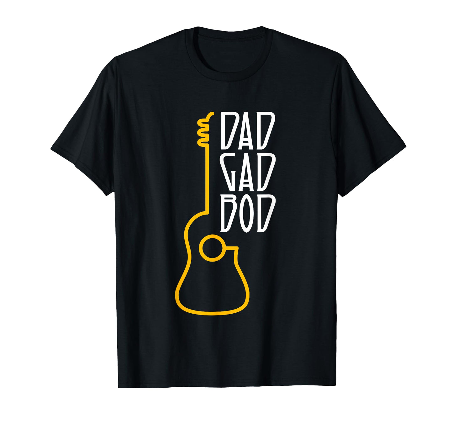 Father Figure Guitar Dad Bod T-Shirt - Streetwear Style for Adults - T-Shirt, Sweatshirt, Hoodie