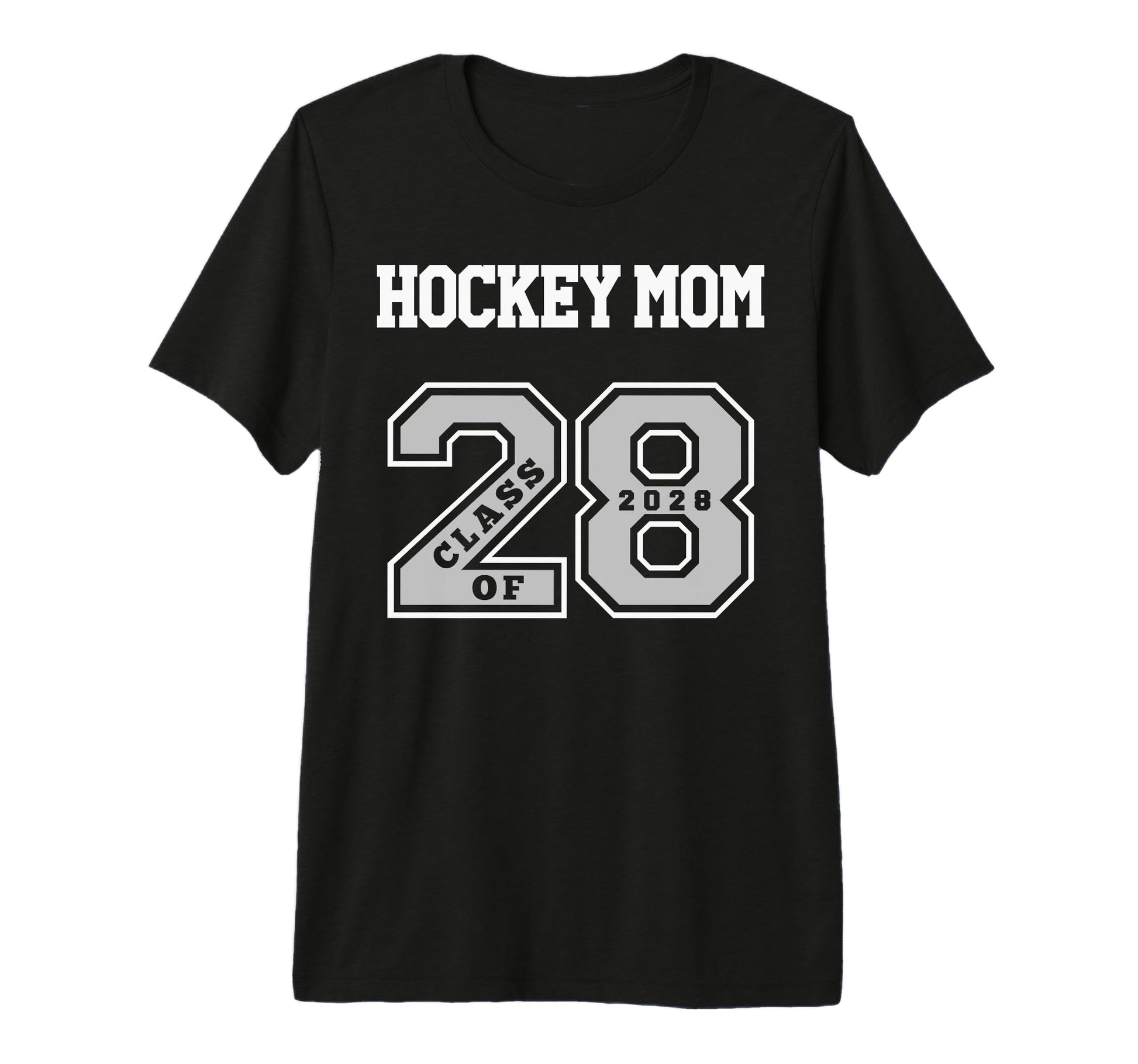Hockey Mom Class 2028 Hockey Mom 28 T-Shirt - Unique Graphic for Adults - T-Shirt, Sweatshirt, Hoodie