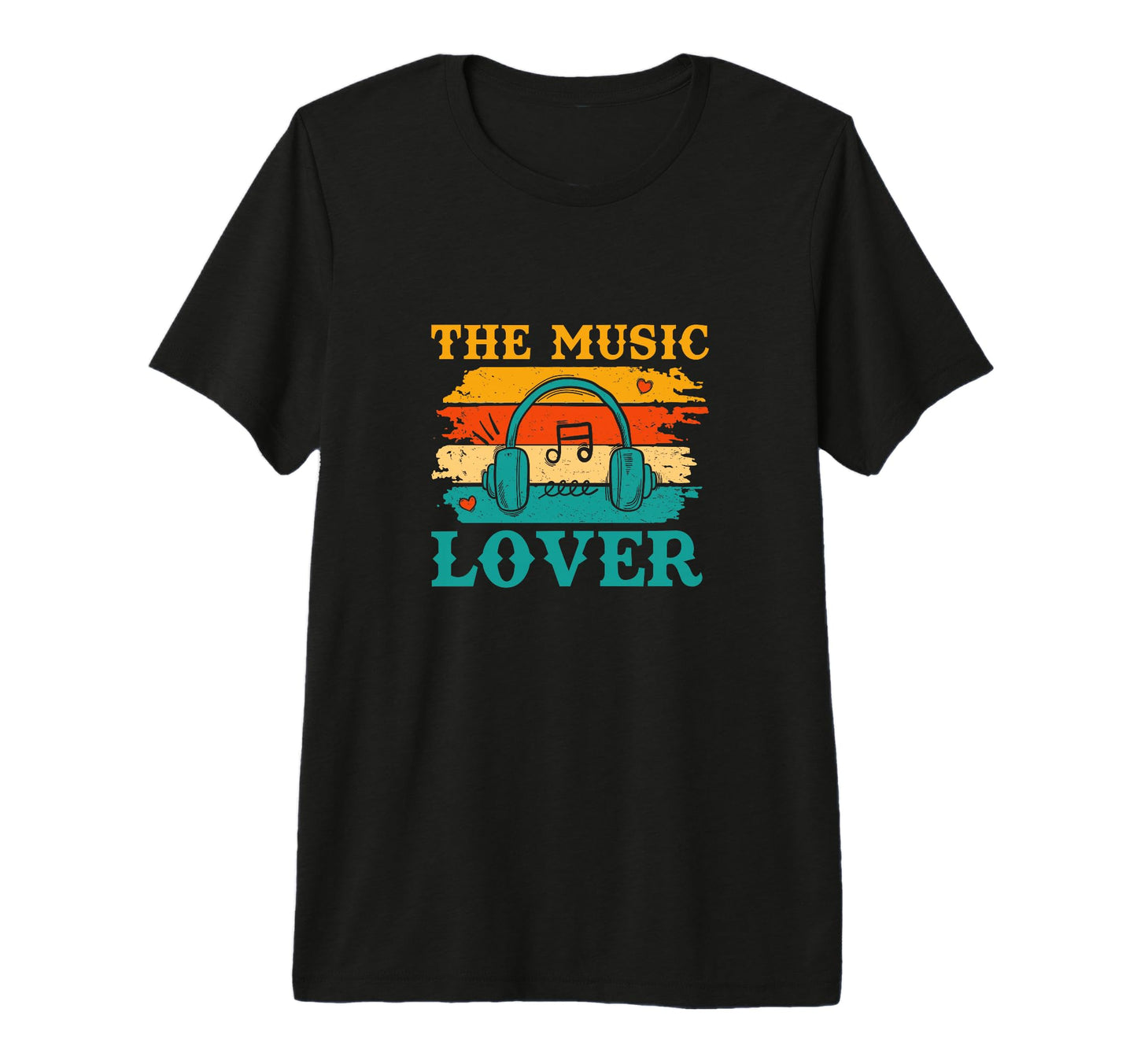 Music Lover Music Lover Musician Melody Tri T-Shirt - Graphic Print Unisex - T-Shirt, Sweatshirt, Hoodie