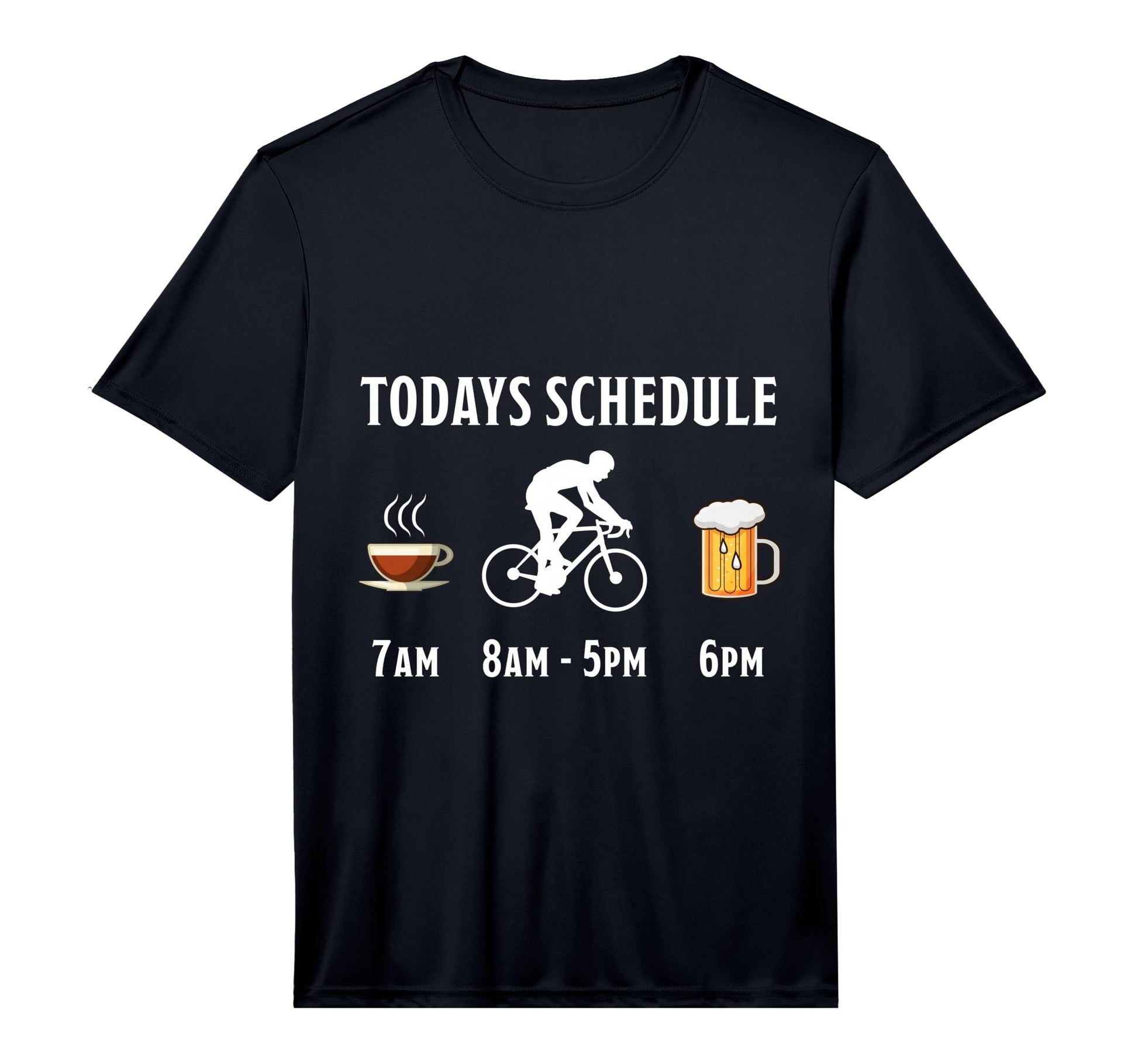 Mens Funny Coffee Cycling Beer Gift T-Shirt - Custom Art Print Men Women - T-Shirt, Sweatshirt, Hoodie