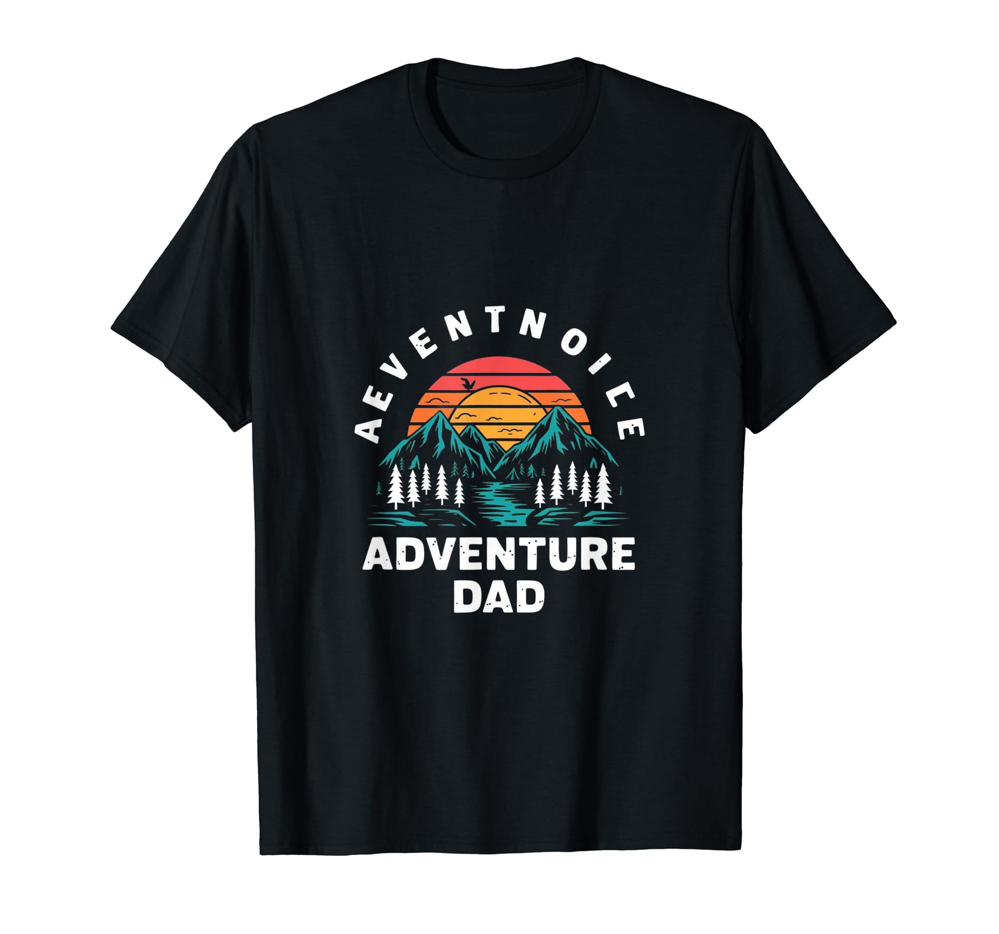 Adventure Dad Hiking Father T-Shirt - Graphic Print Men Women - T-Shirt, Sweatshirt, Hoodie