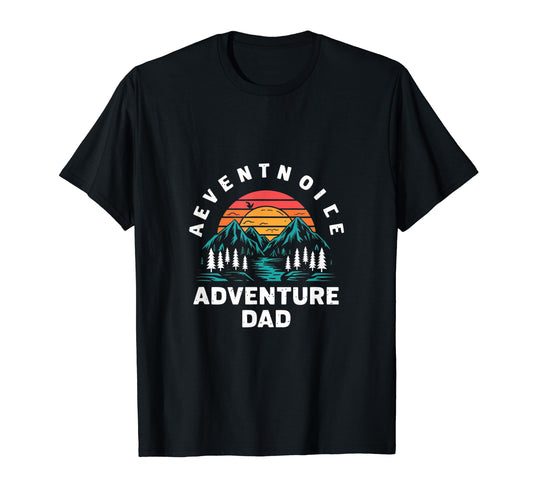 Adventure Dad Hiking Father T-Shirt - Graphic Print Men Women - T-Shirt, Sweatshirt, Hoodie