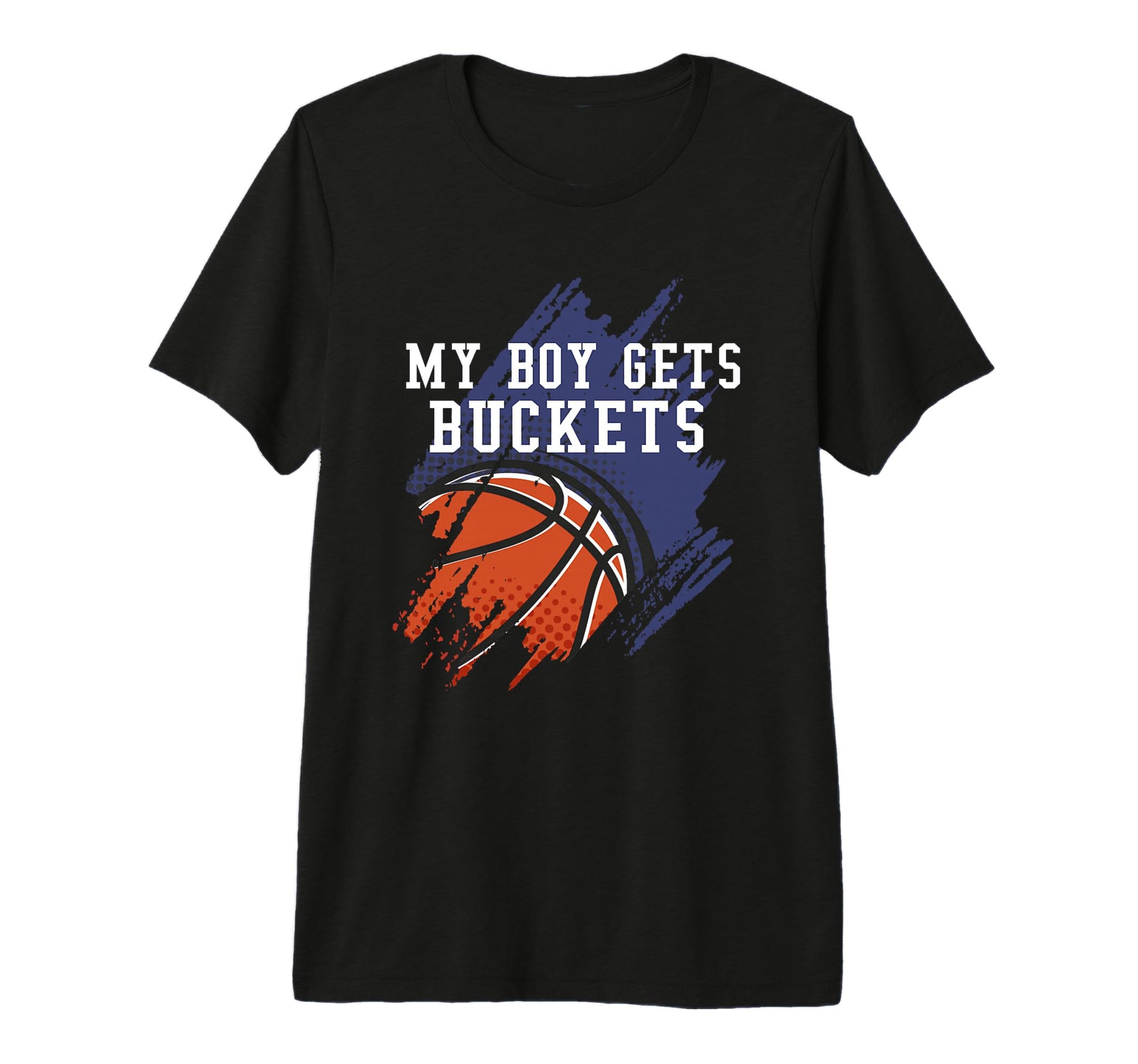Basketball Moms Dad Team Support T-Shirt - Fun Novelty Design Men Women - T-Shirt, Sweatshirt, Hoodie