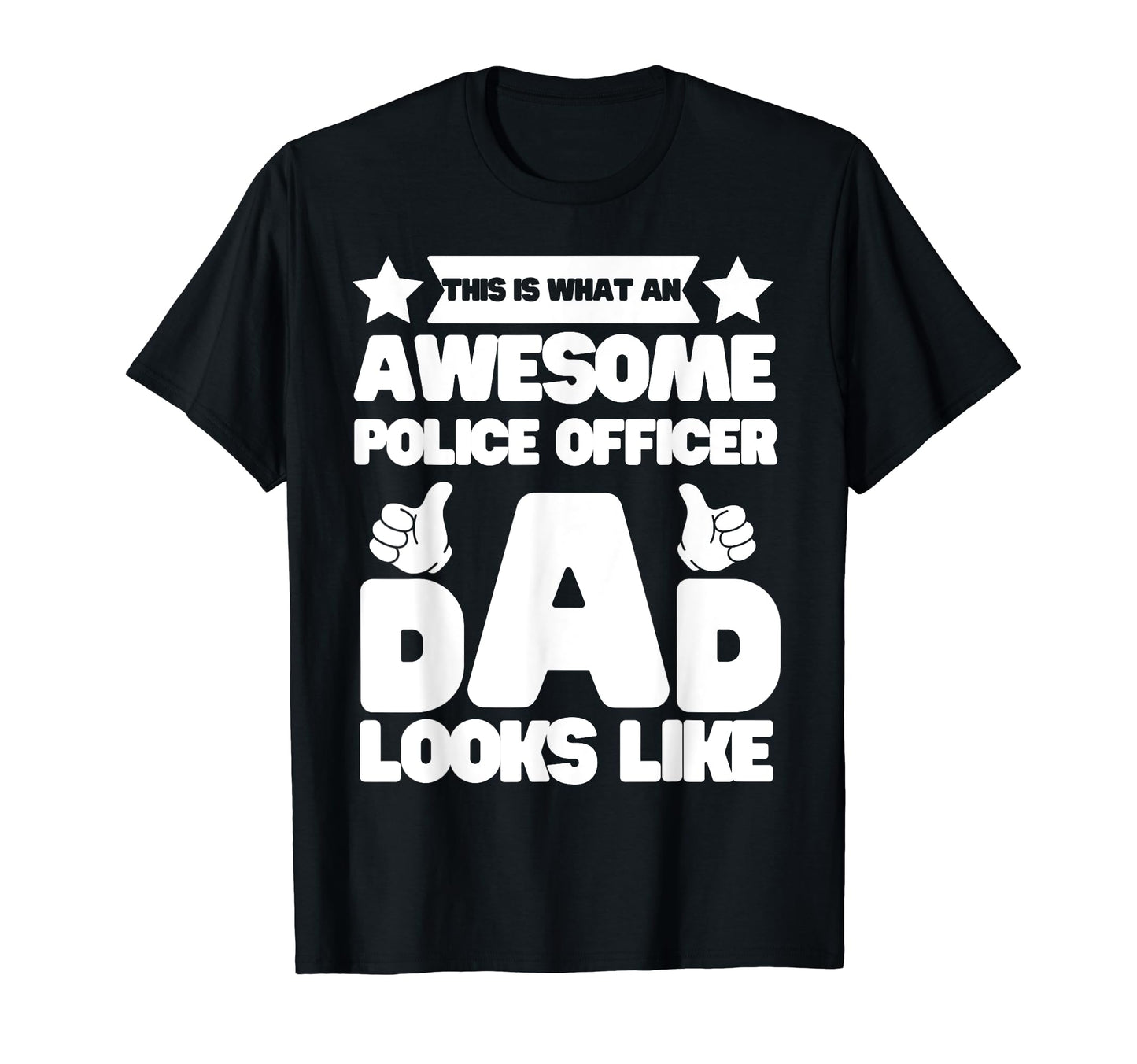 Funny This Is What Awesome Police Officer T-Shirt - Graphic Print Unisex - T-Shirt, Sweatshirt, Hoodie