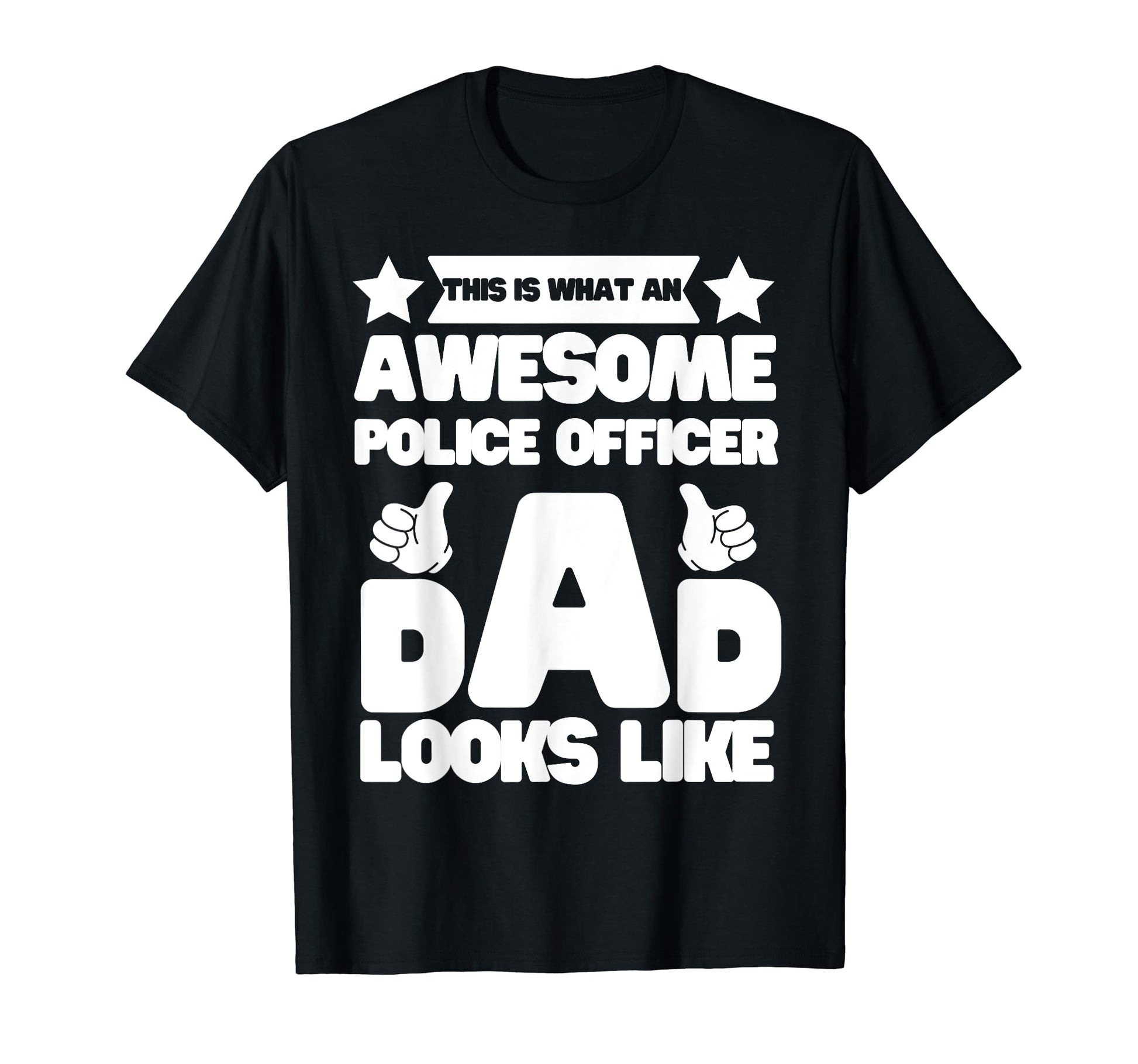 Funny This Is What Awesome Police Officer T-Shirt - Graphic Print Unisex - T-Shirt, Sweatshirt, Hoodie