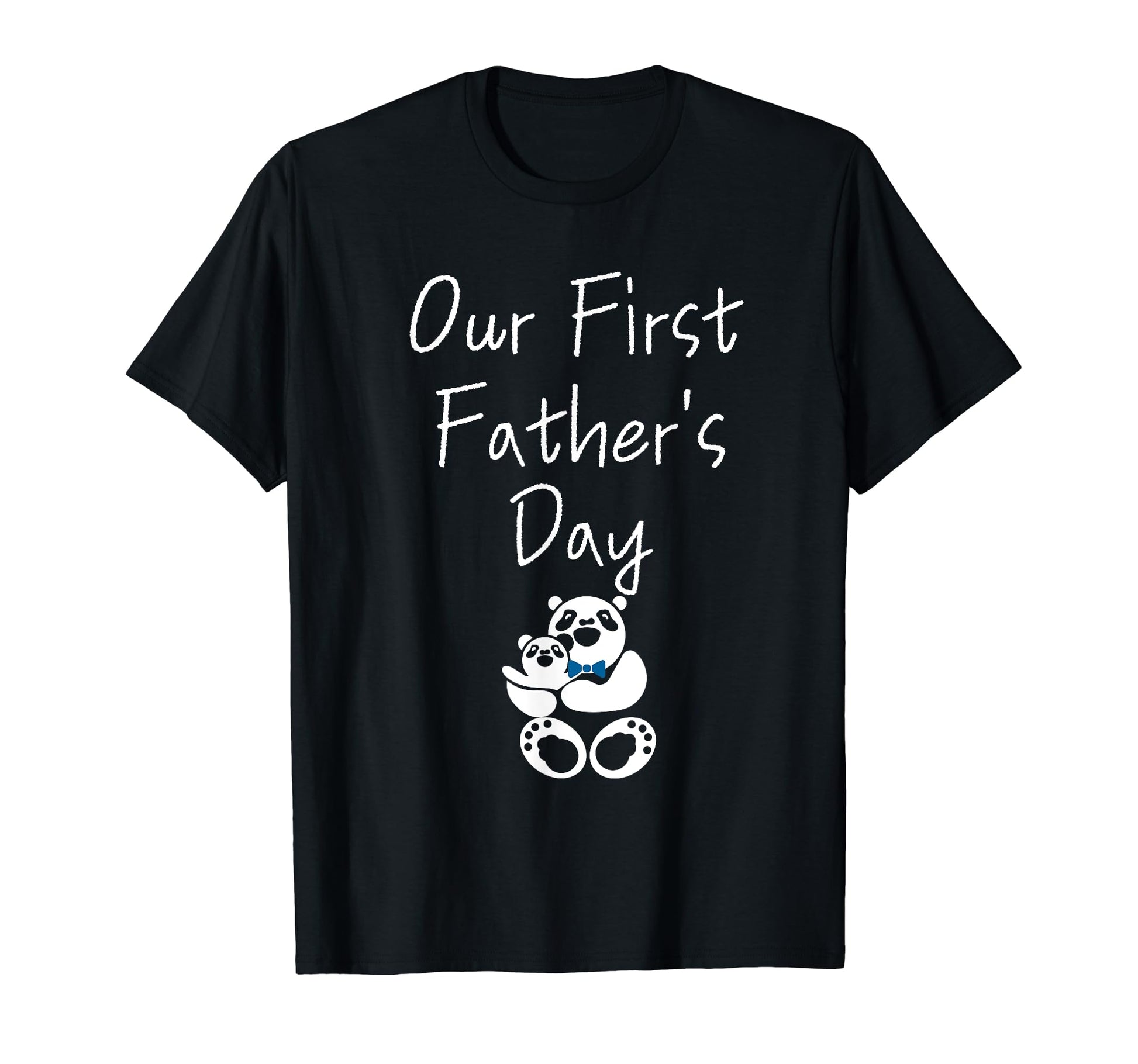 Our First Fathers Day Dad Pop Daddy And T-Shirt - Minimalist Print Unisex - T-Shirt, Sweatshirt, Hoodie