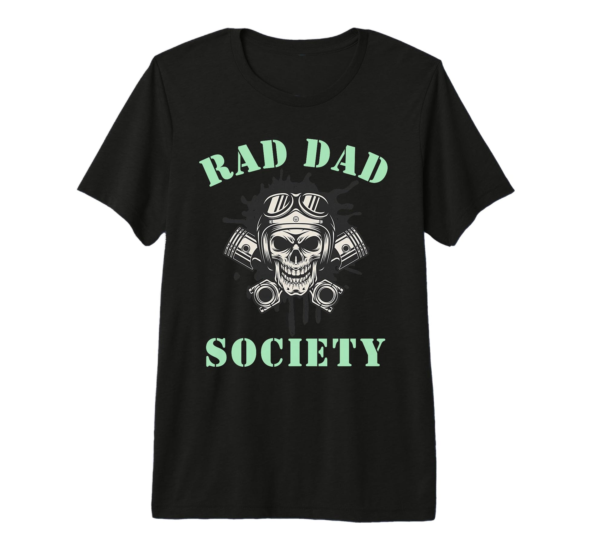 Rad Dad Society Fathers Day Husband Daddy T-Shirt - Novelty Apparel Unisex - T-Shirt, Sweatshirt, Hoodie