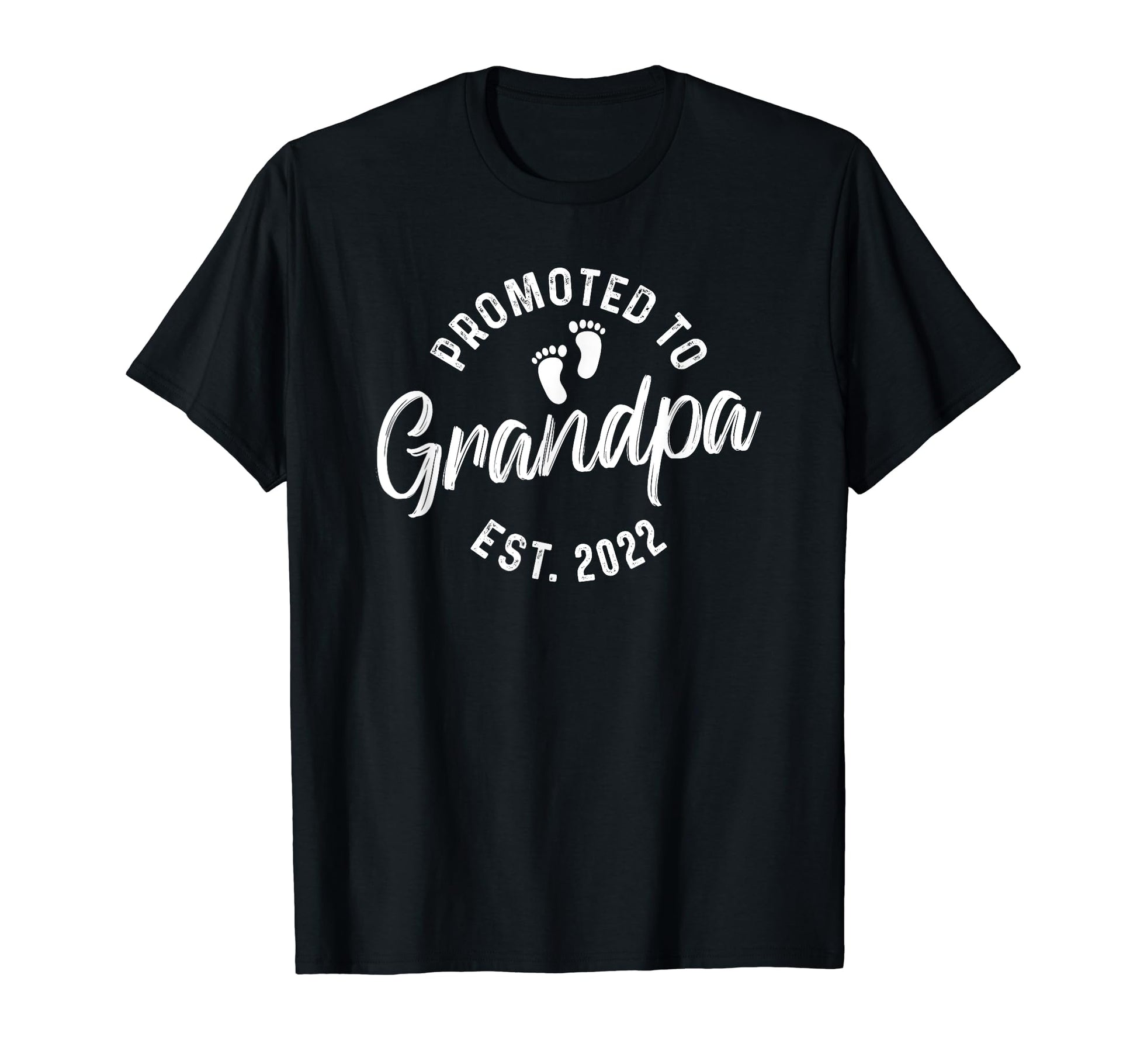 Promoted To Grandpa 2022 Promoted To T-Shirt - Custom Art Print Men Women - T-Shirt, Sweatshirt, Hoodie
