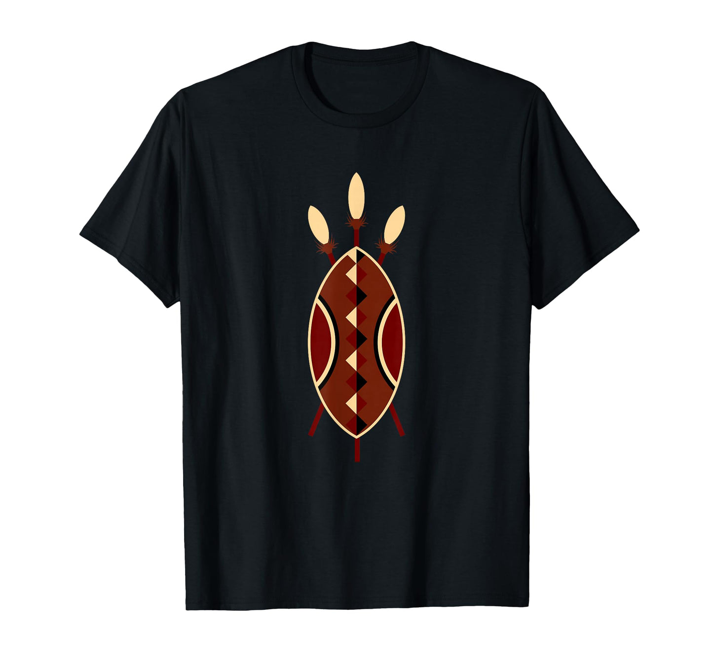 Kenya Maasai Shield Kenyan Tribe T-Shirt - Streetwear Style Men Women - T-Shirt, Sweatshirt, Hoodie