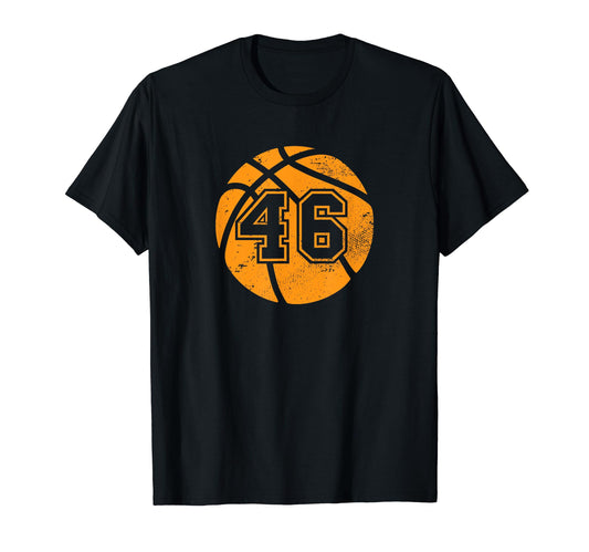 Basketball Player 46 Basketball Mom Dad T-Shirt - Trendy Graphic Men Women - T-Shirt, Sweatshirt, Hoodie