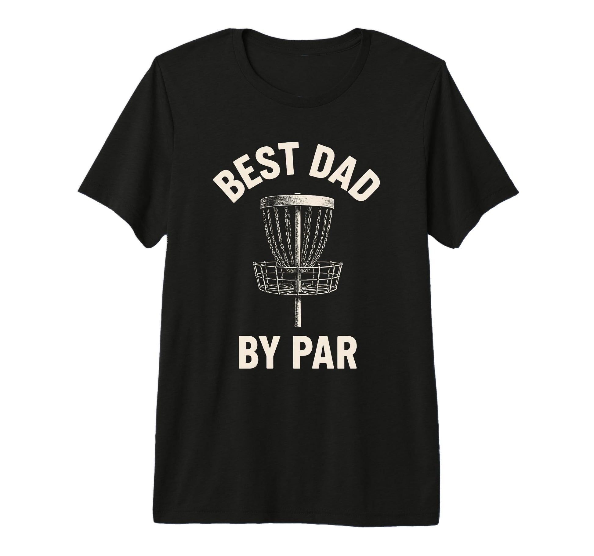 Best Dad Par Disc Golf Fathers Day T-Shirt - Graphic Print for Adults - T-Shirt, Sweatshirt, Hoodie