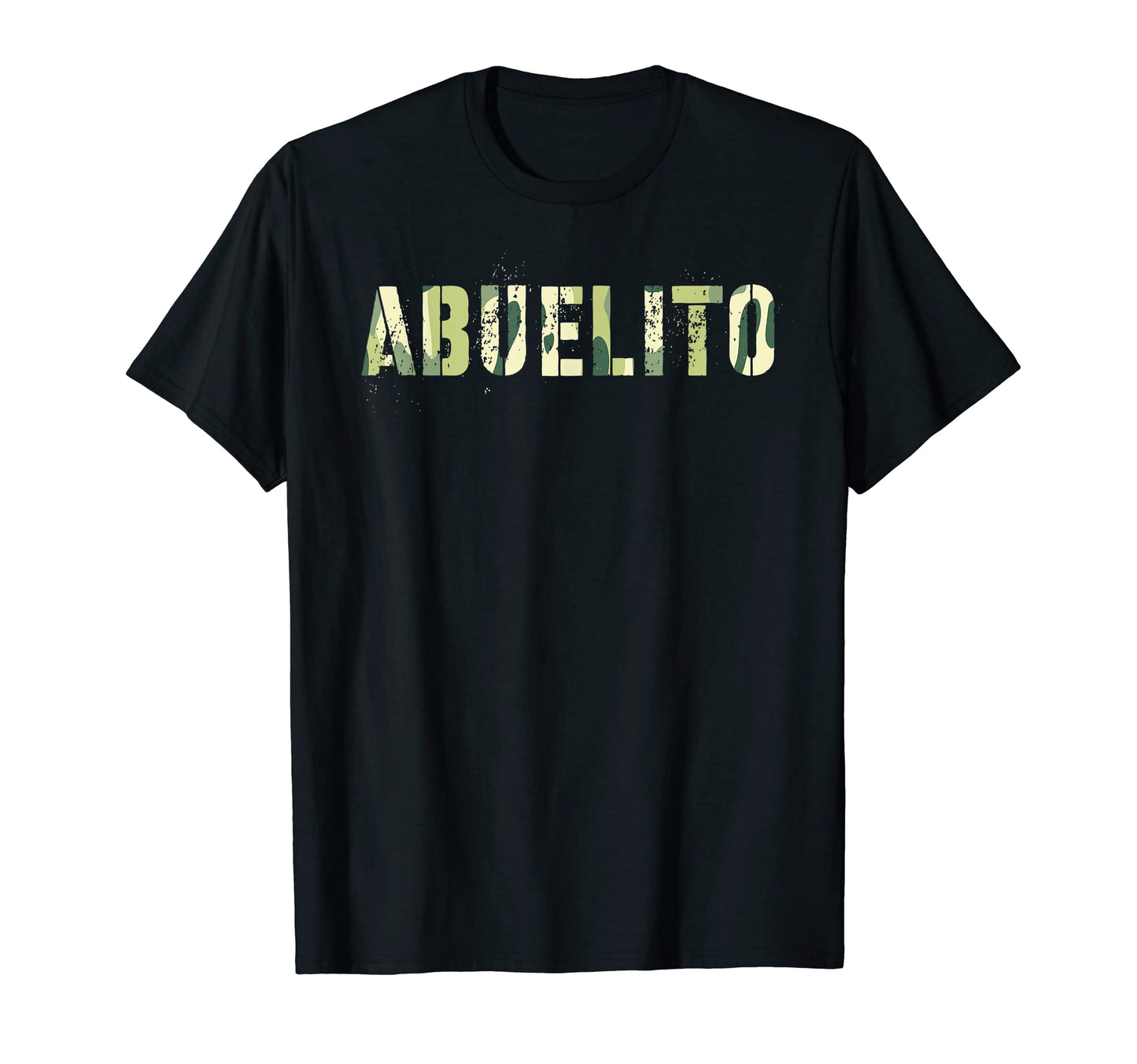 Camo Abuelito Dad Hero Grandpa Myth T-Shirt - Graphic Print for Adults - T-Shirt, Sweatshirt, Hoodie